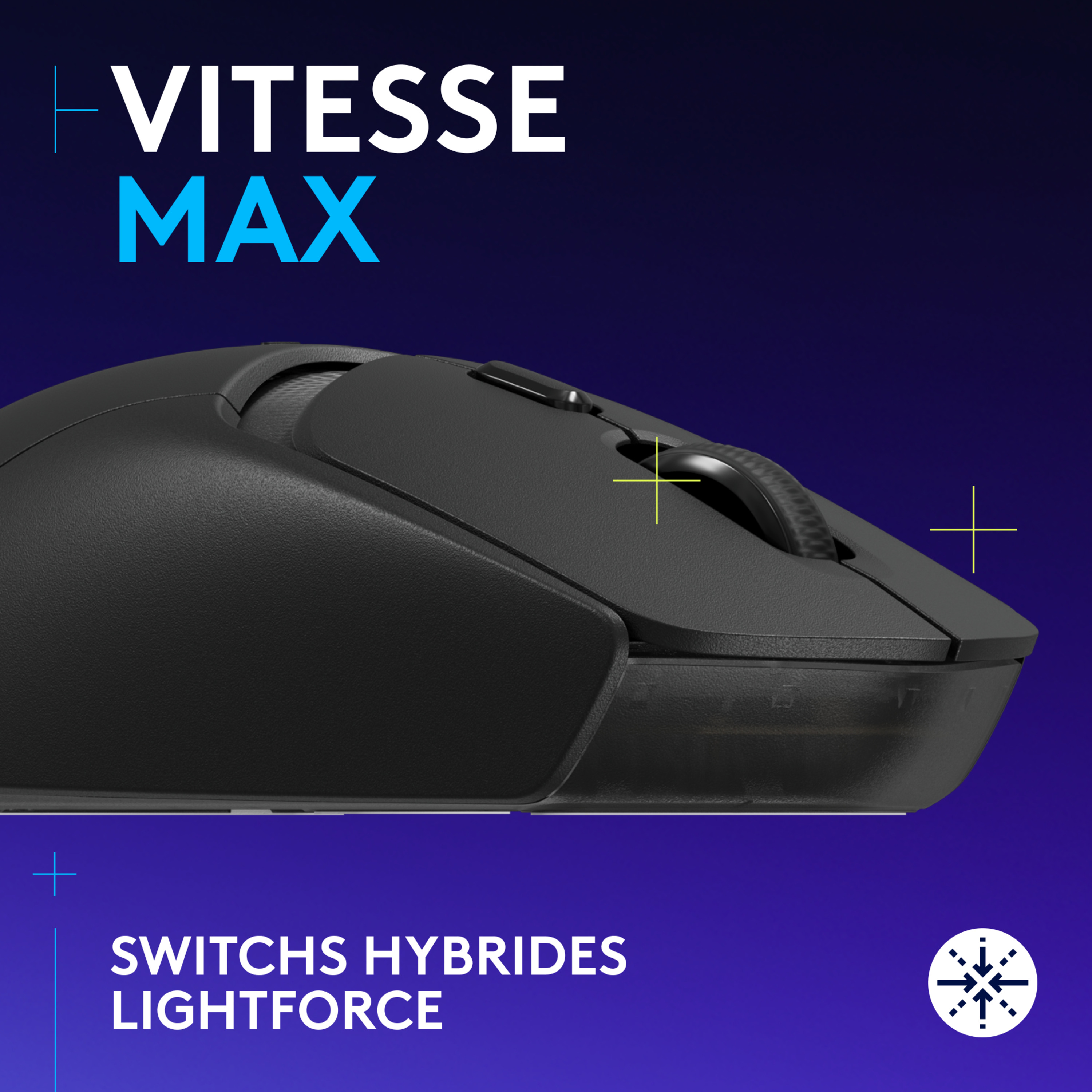 Voir la diapositive 2 : LOGITECH Souris gaming sans fil G309 LIGHTSPEED - Noir