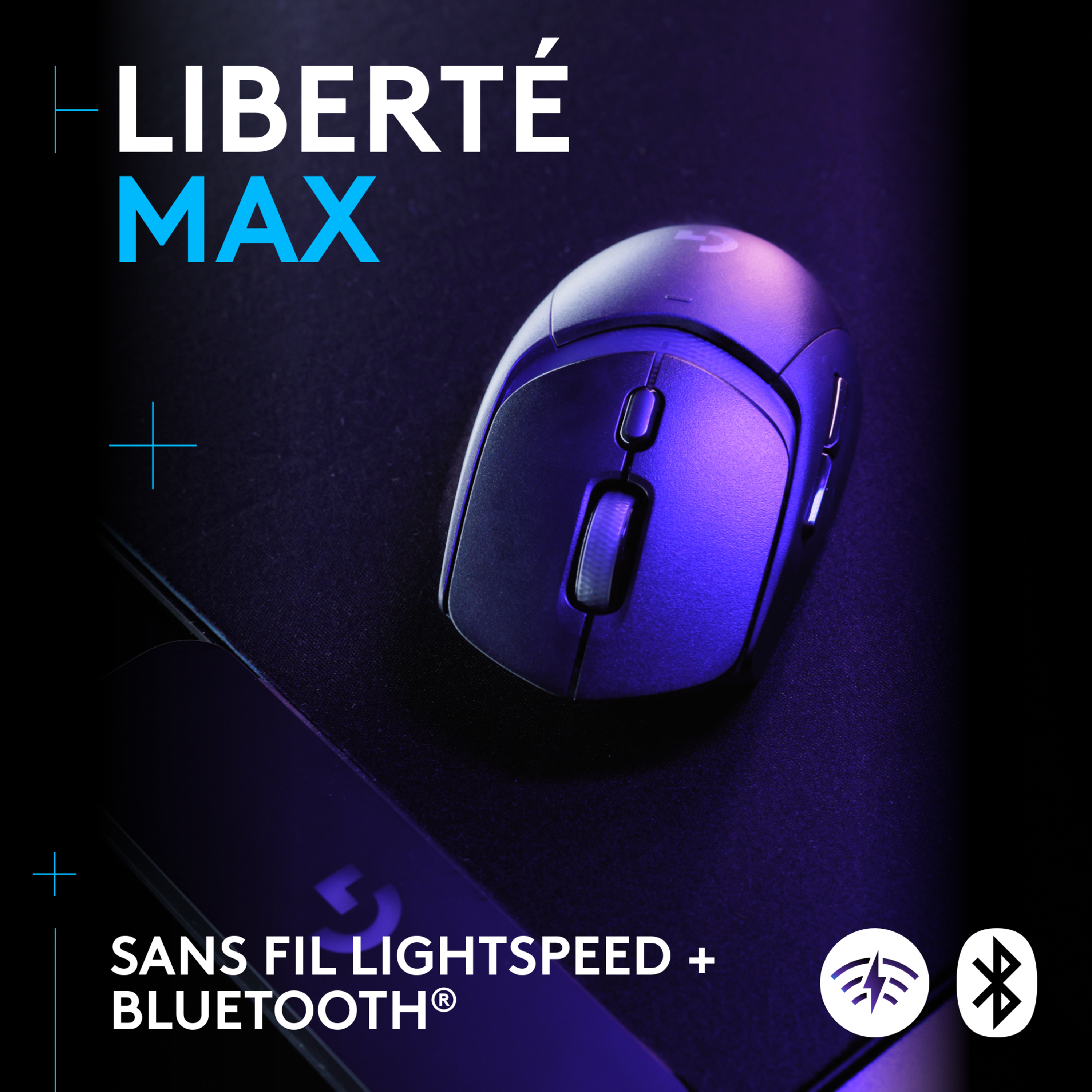 Voir la diapositive 3 : LOGITECH Souris gaming sans fil G309 LIGHTSPEED - Noir