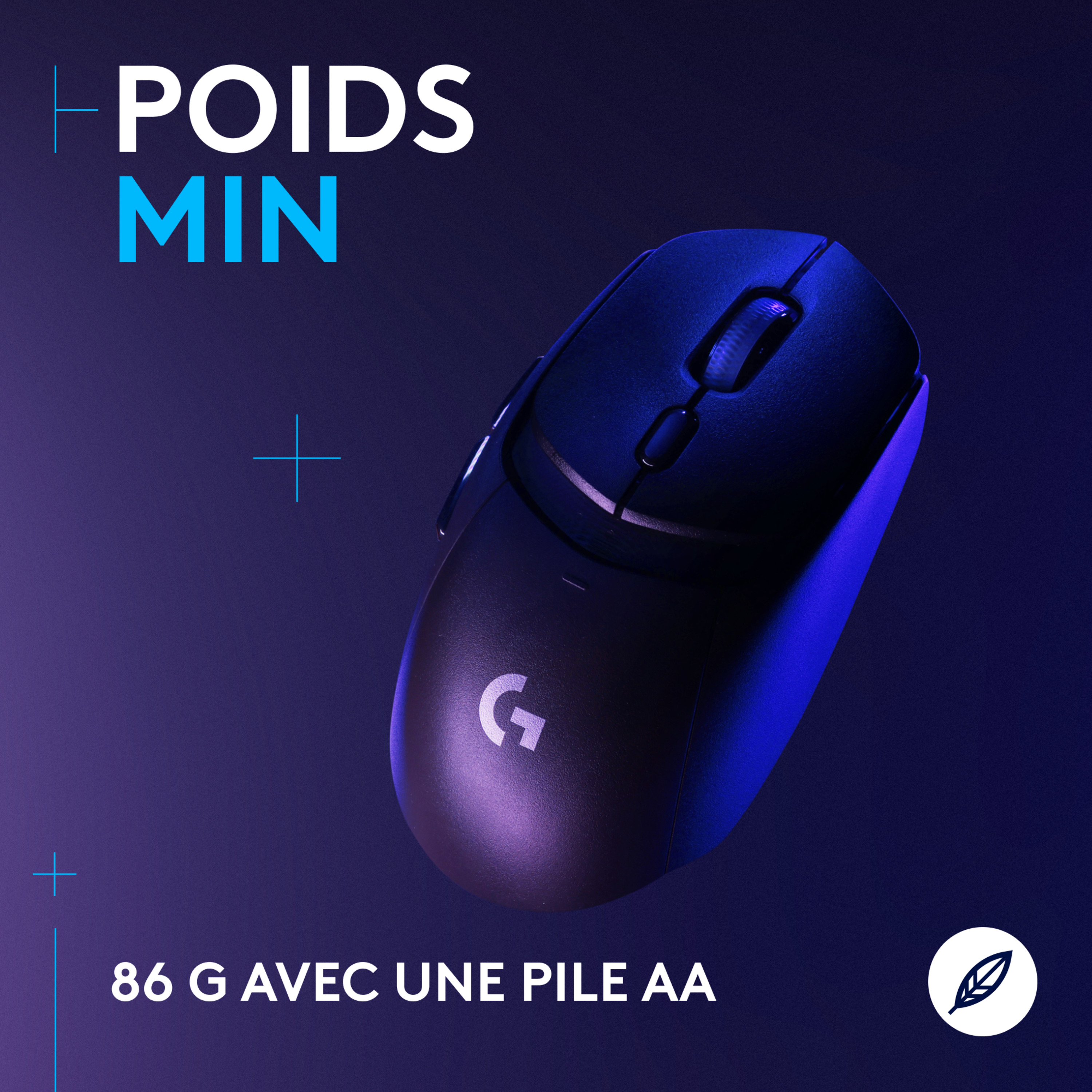 Voir la diapositive 5 : LOGITECH Souris gaming sans fil G309 LIGHTSPEED - Noir
