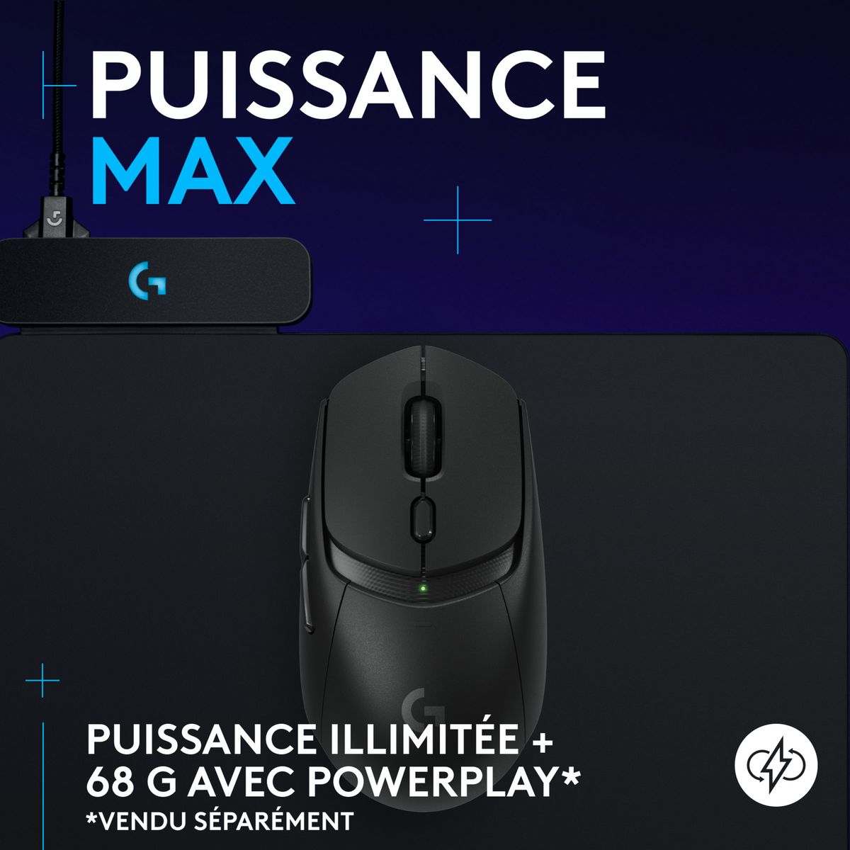 LOGITECH Souris gaming sans fil G309 LIGHTSPEED - Noir