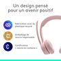 Voir la diapositive 7 : LOGITECH Casque PC sans fil Bluetooth Zone 300 - Rose