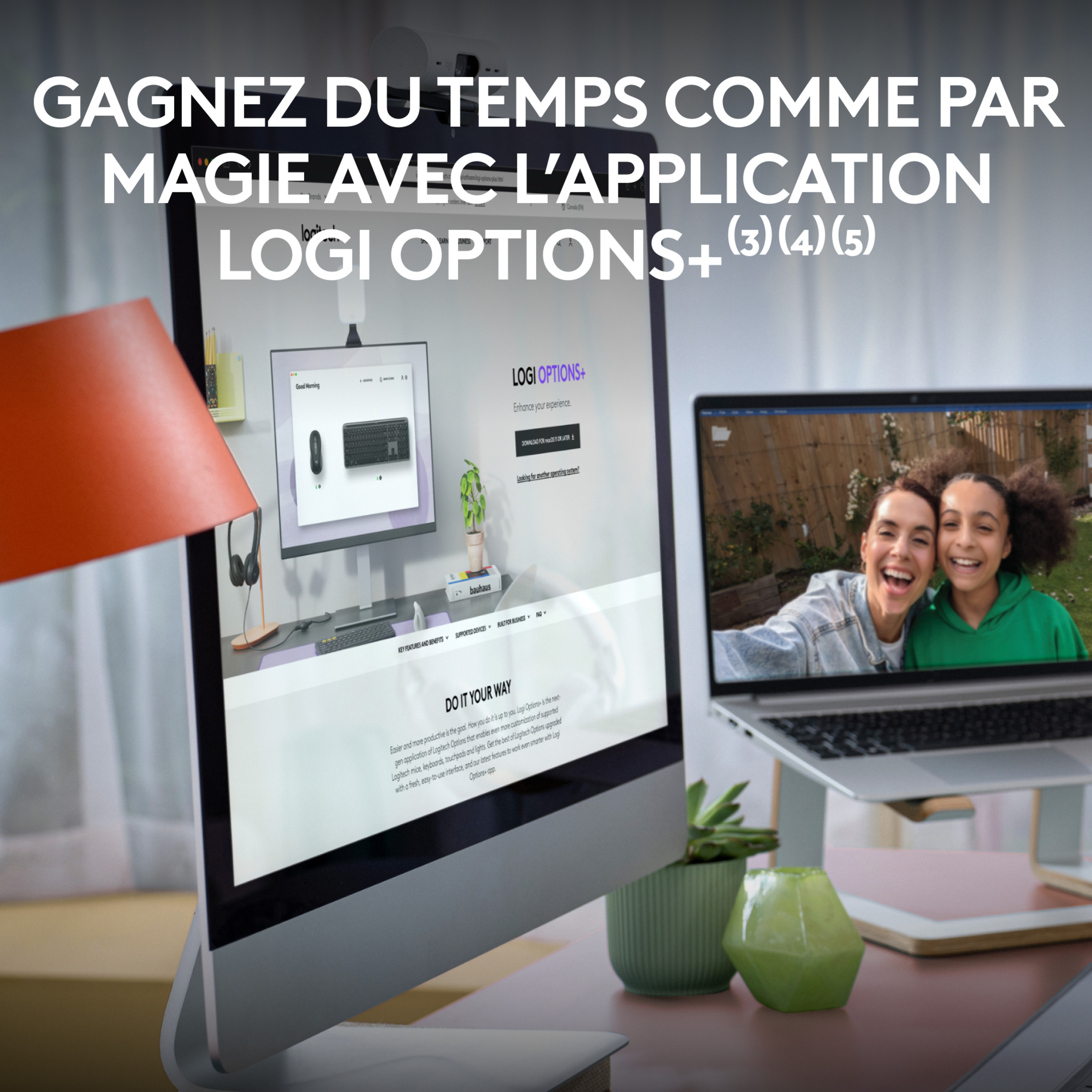 Voir la diapositive 4 : LOGITECH Ensemble clavier azerty et souris sans fil MK950 - Noir