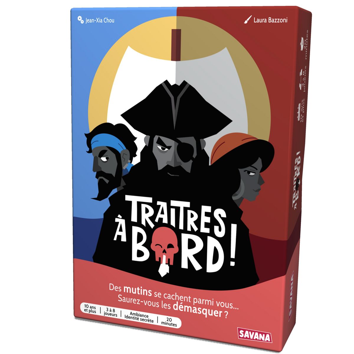 BLACKROCK GAMES Jeu Traitres à Bord