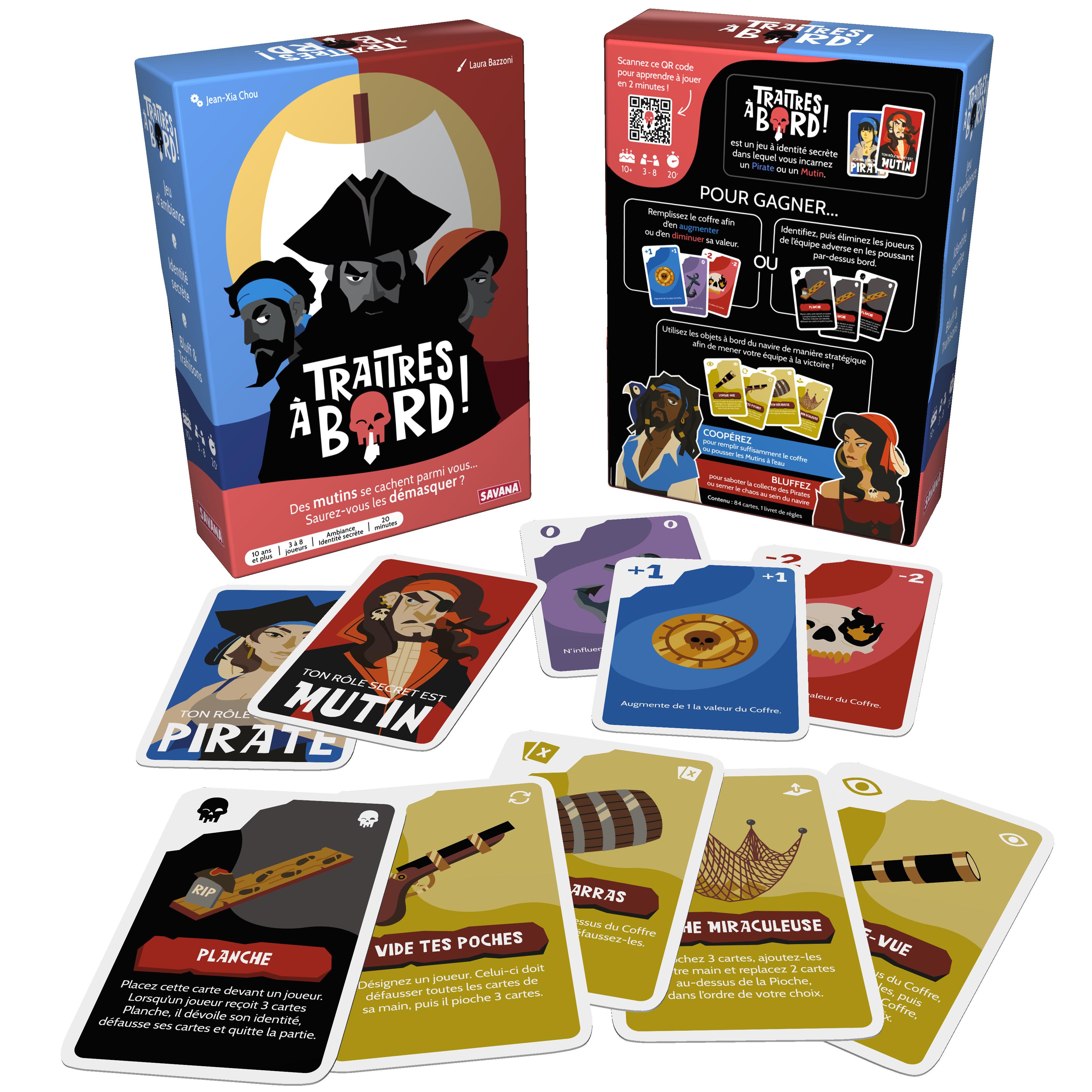 Voir la diapositive 4 : BLACKROCK GAMES Jeu Traitres à Bord
