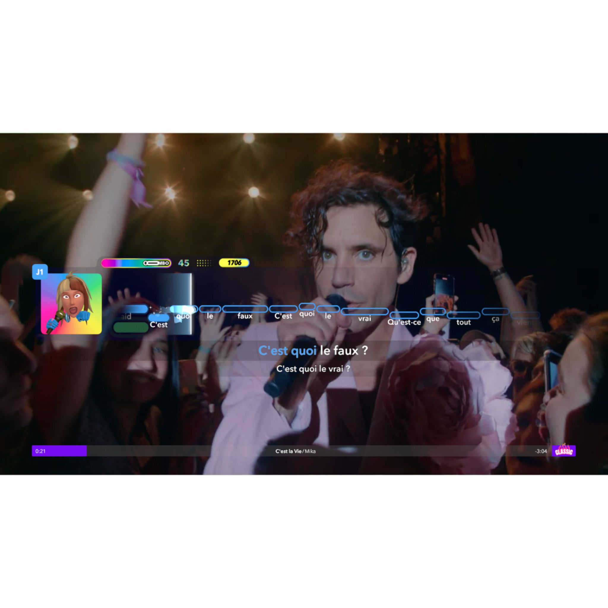 Voir la diapositive 3 : Let's Sing 2025 + 2 Micros PS5