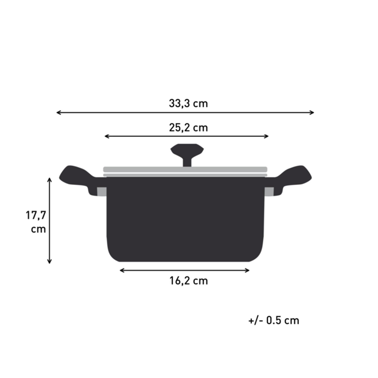 Voir la diapositive 7 : TEFAL Cocotte Ronde 24cm TFI Air Soft Light - Vert