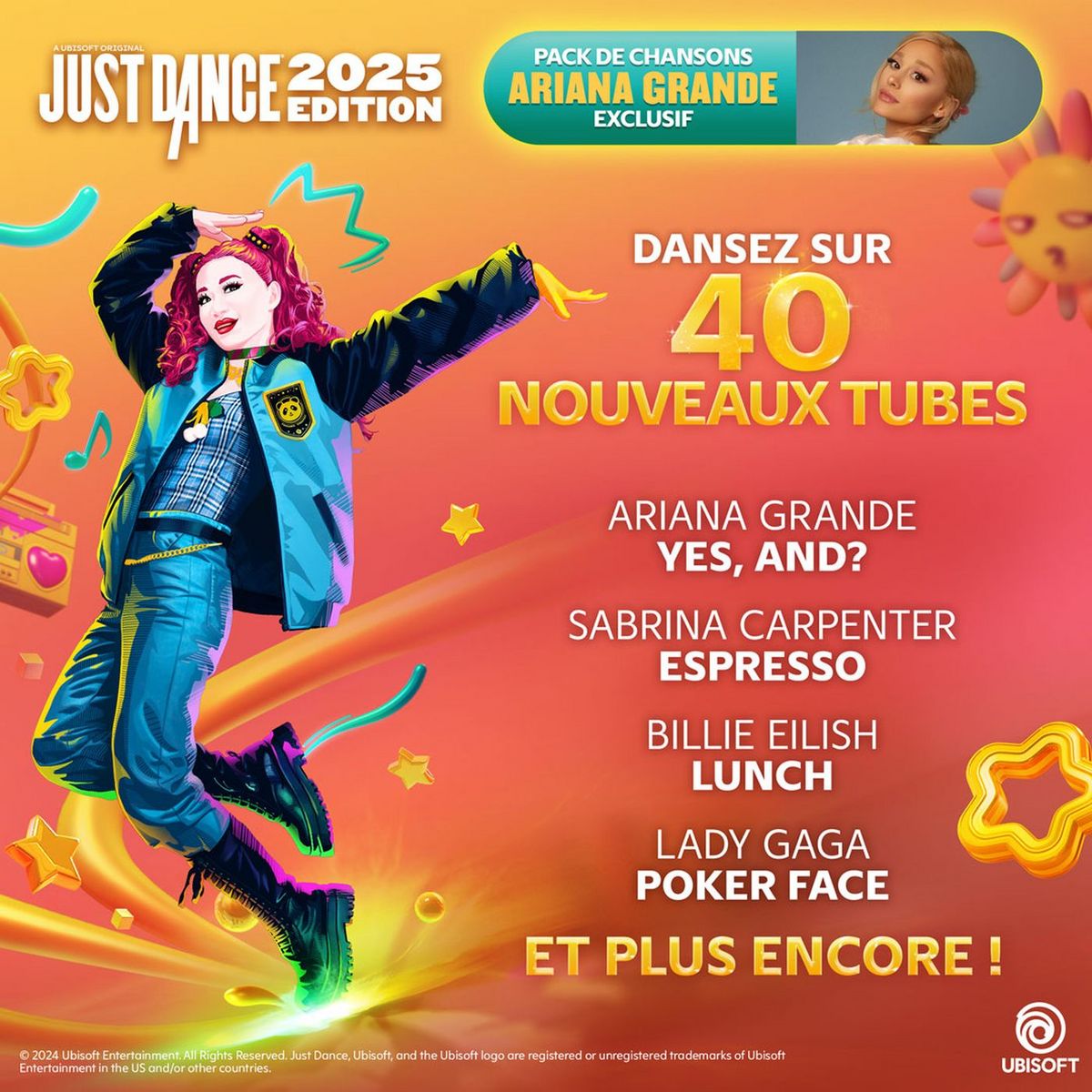 Just Dance 2025 Edition Nintendo Switch - Code de Téléchargement