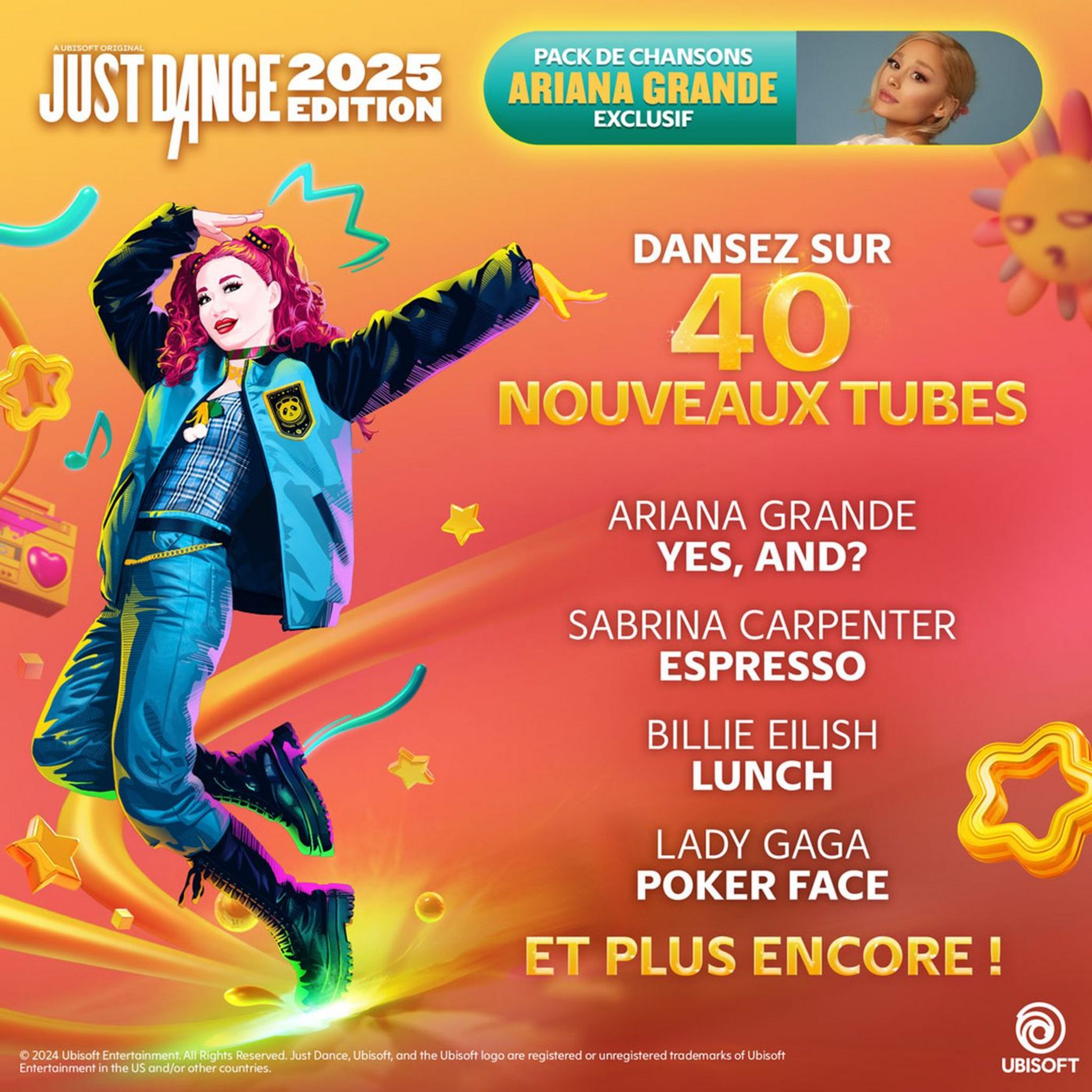 Voir la diapositive 2 : Just Dance 2025 Edition Nintendo Switch - Code de Téléchargement