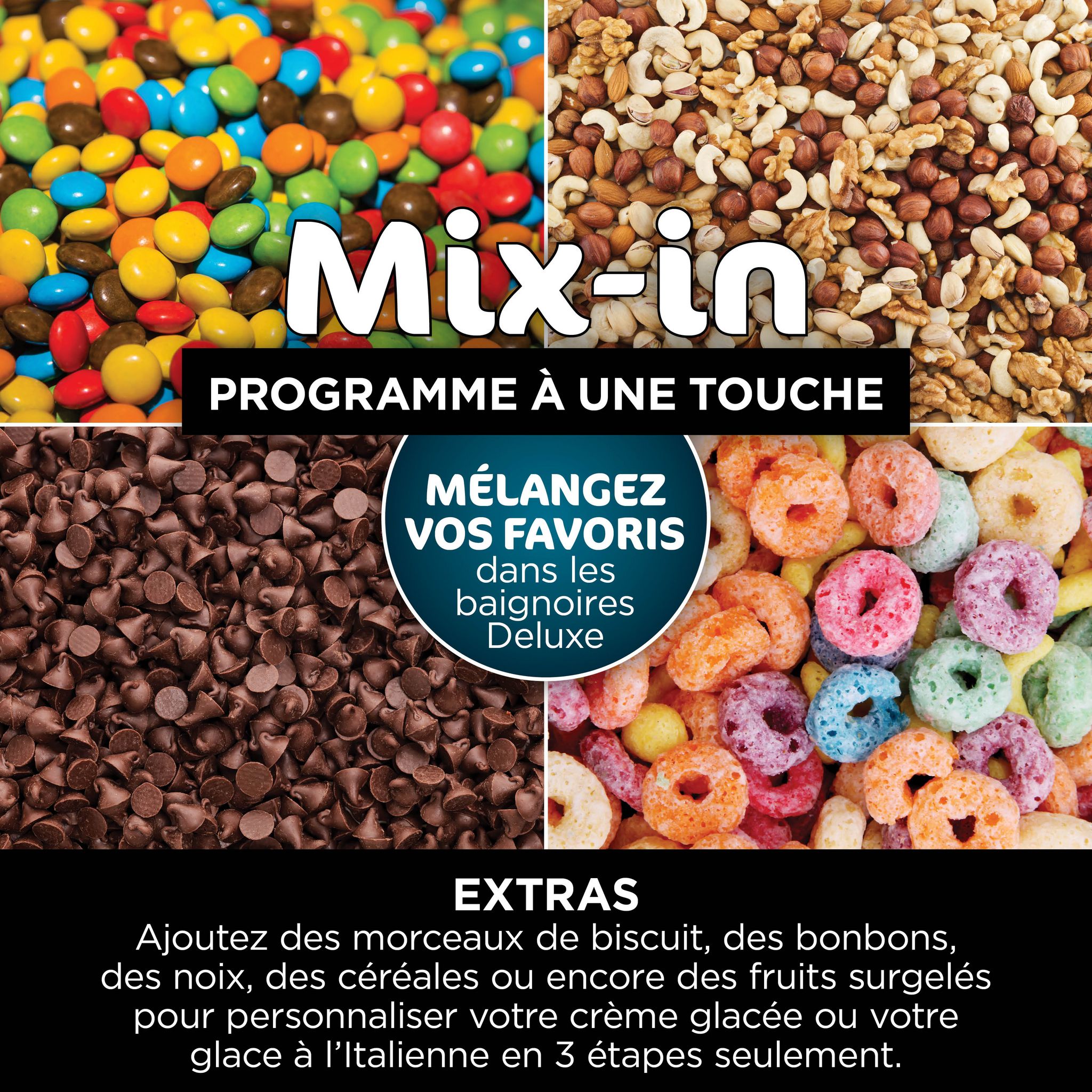 Voir la diapositive 9 : NINJA Machine à glace NC501EU - Argent