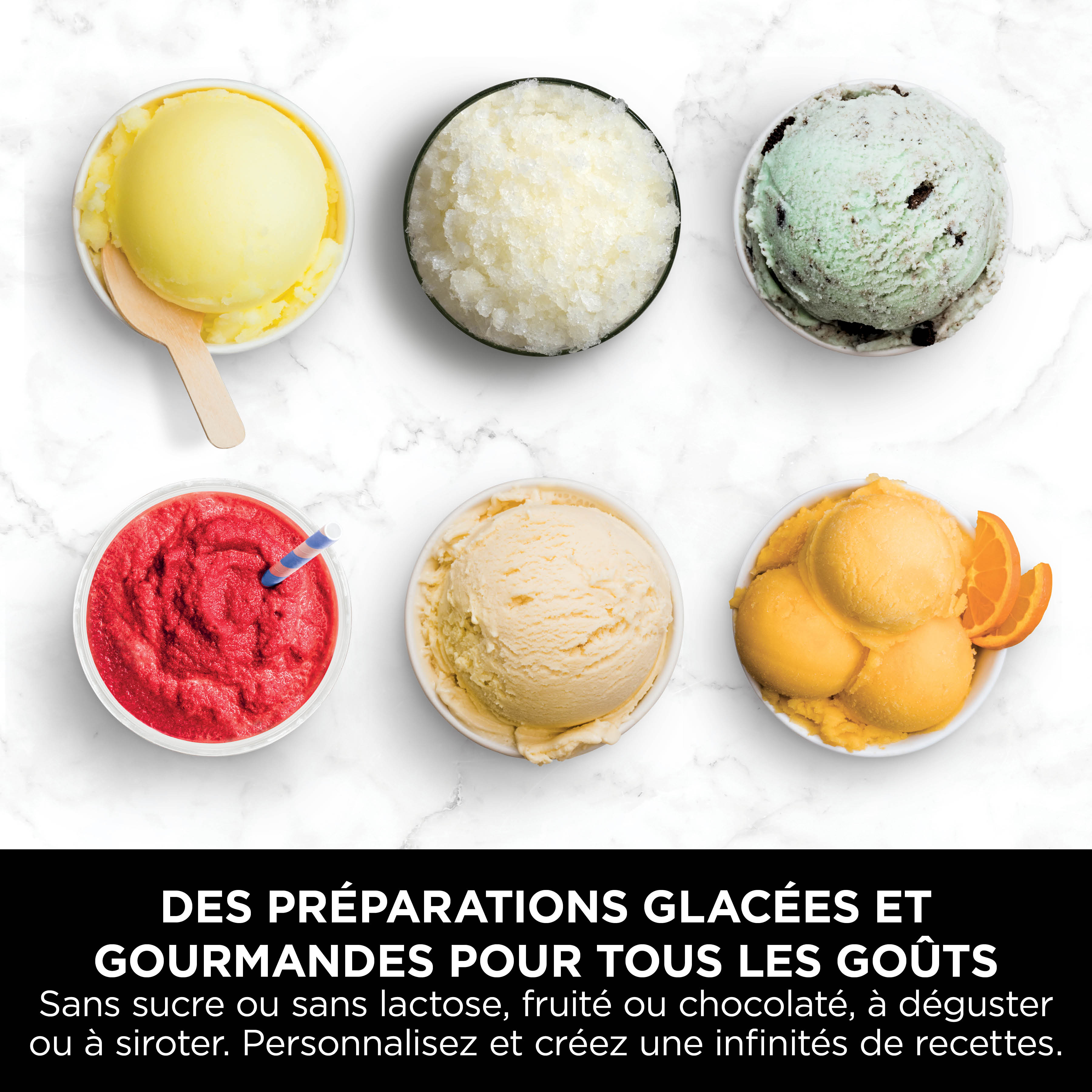 Voir la diapositive 10 : NINJA Machine à glace NC501EU - Argent