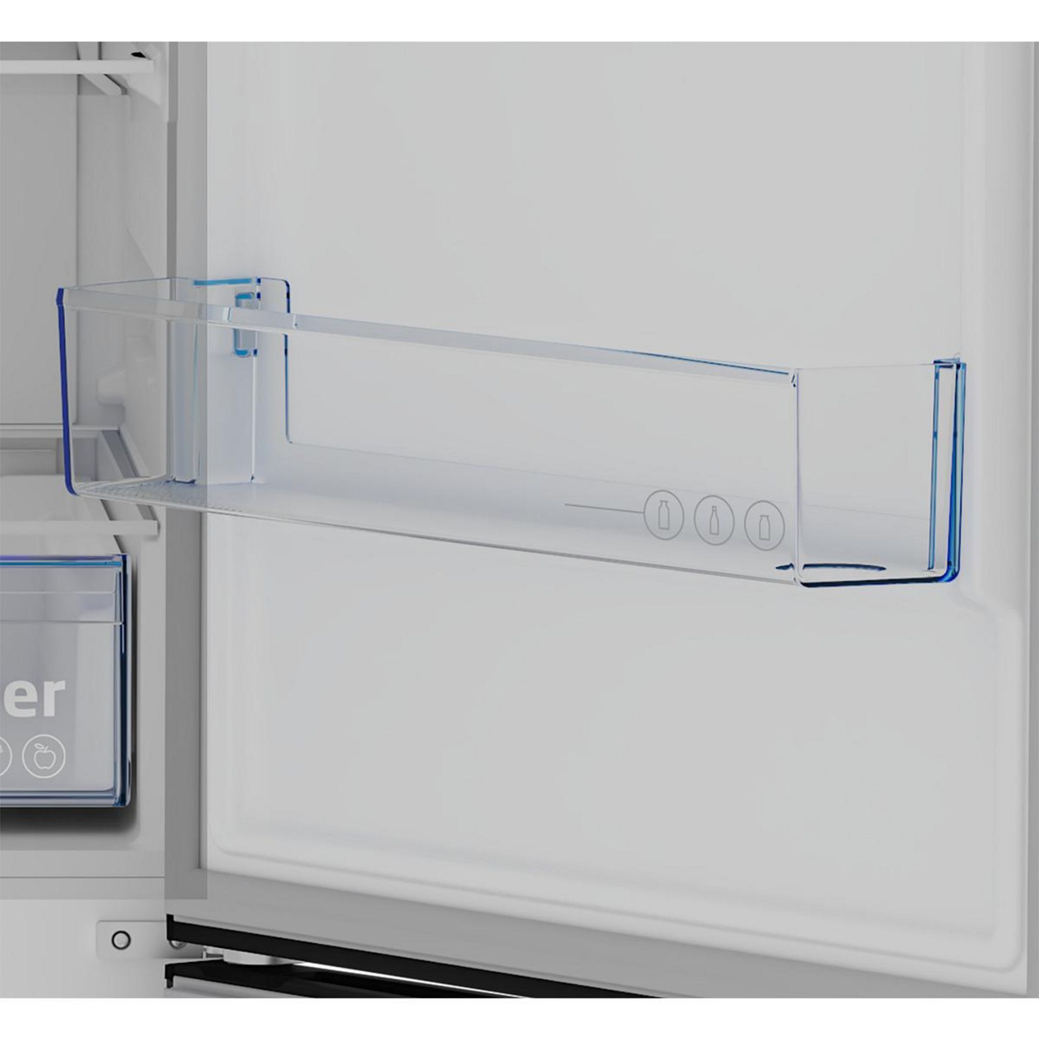 Voir la diapositive 5 : BEKO Réfrigérateur combiné B1RCNE534G, 475 L, Froid ventilé No Frost, E