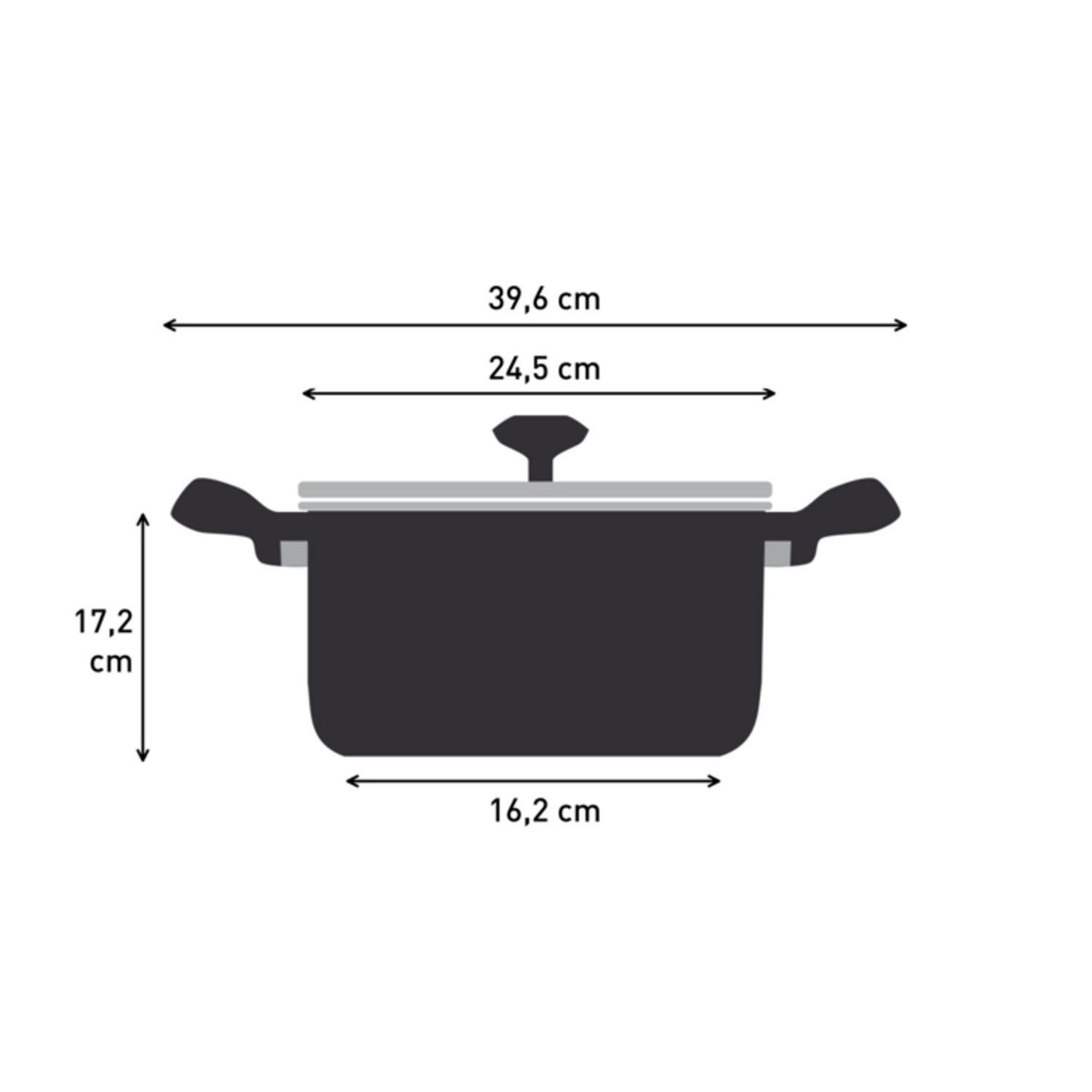 Voir la diapositive 7 : TEFAL Cocotte Ovale 30x23cm TFI Air Soft Light - Vert