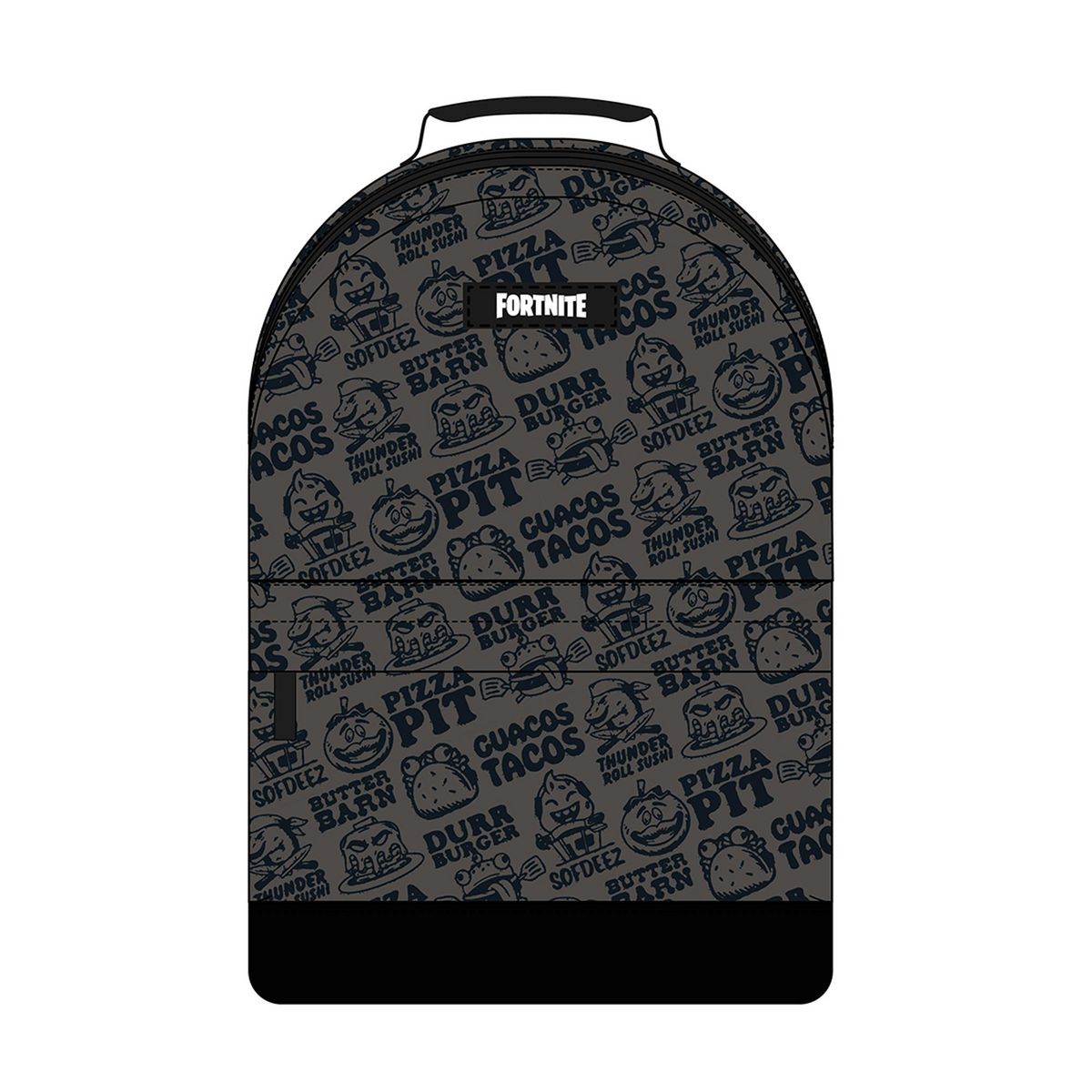 LA PLUME DORÉE Sac à Dos Fortnite 2 compartiments 43 cm - Noir