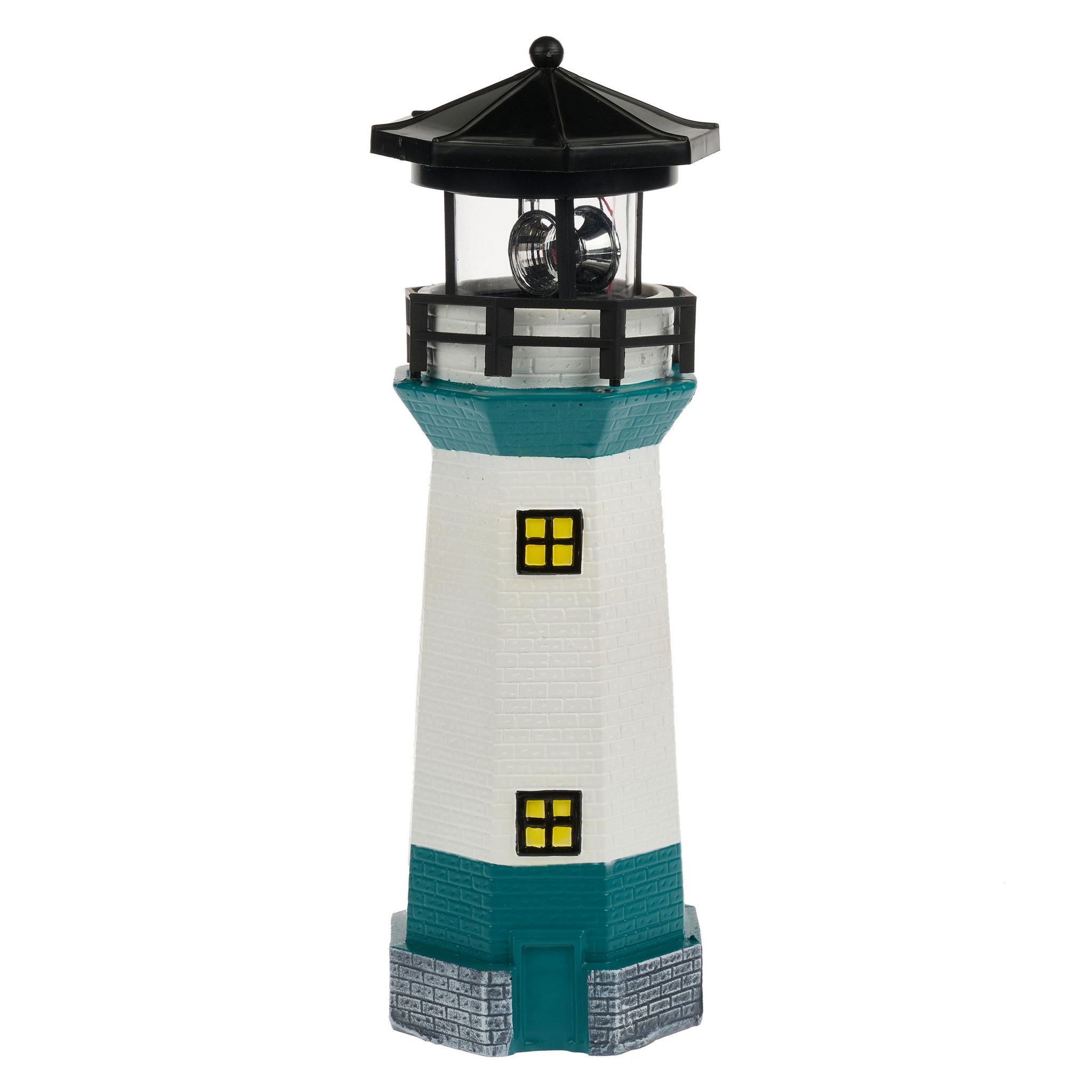 GARDENSTAR Phare solaire en polyrésine 9x9x27cm