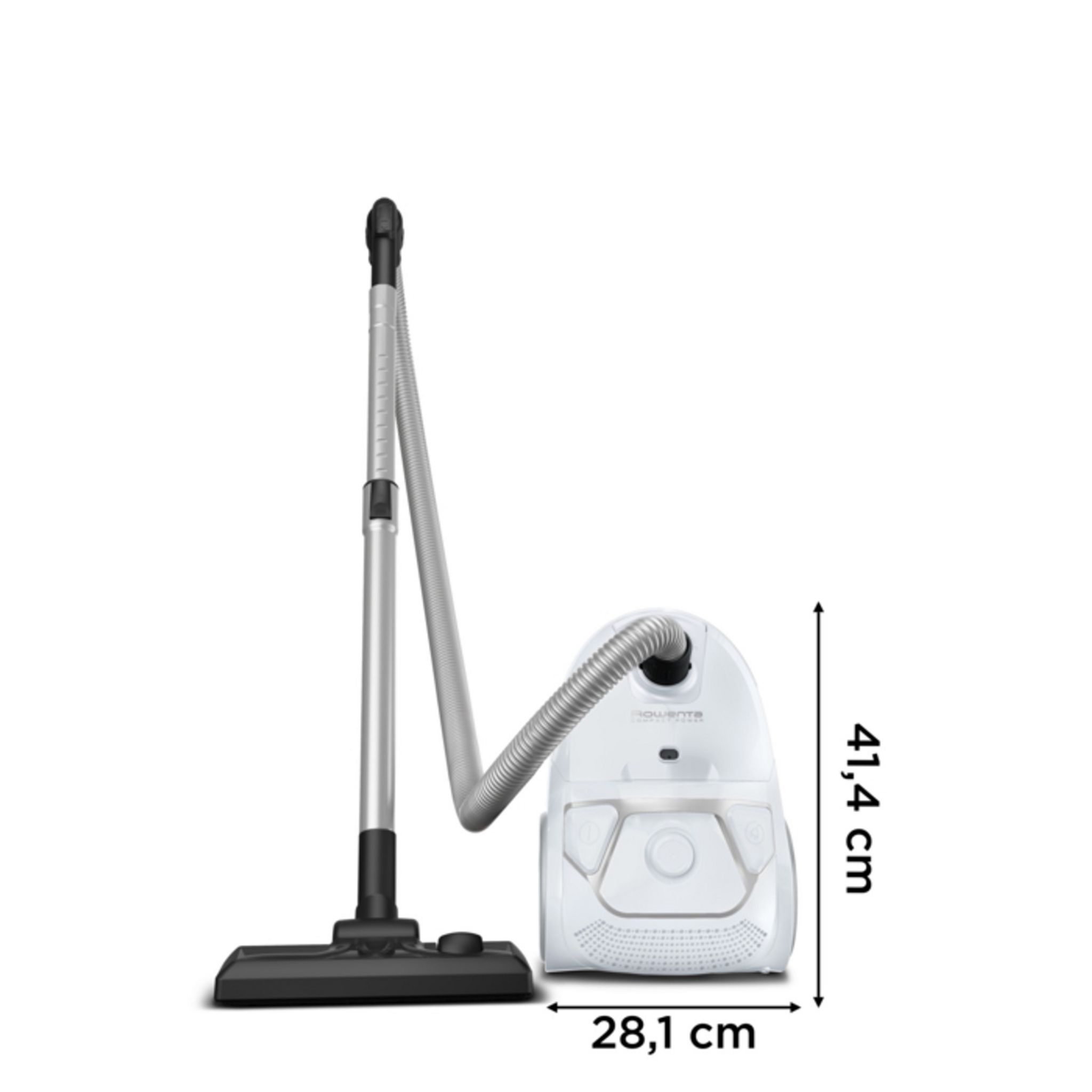 Voir la diapositive 7 : ROWENTA Aspirateur traîneau RO3967EA - Blanc