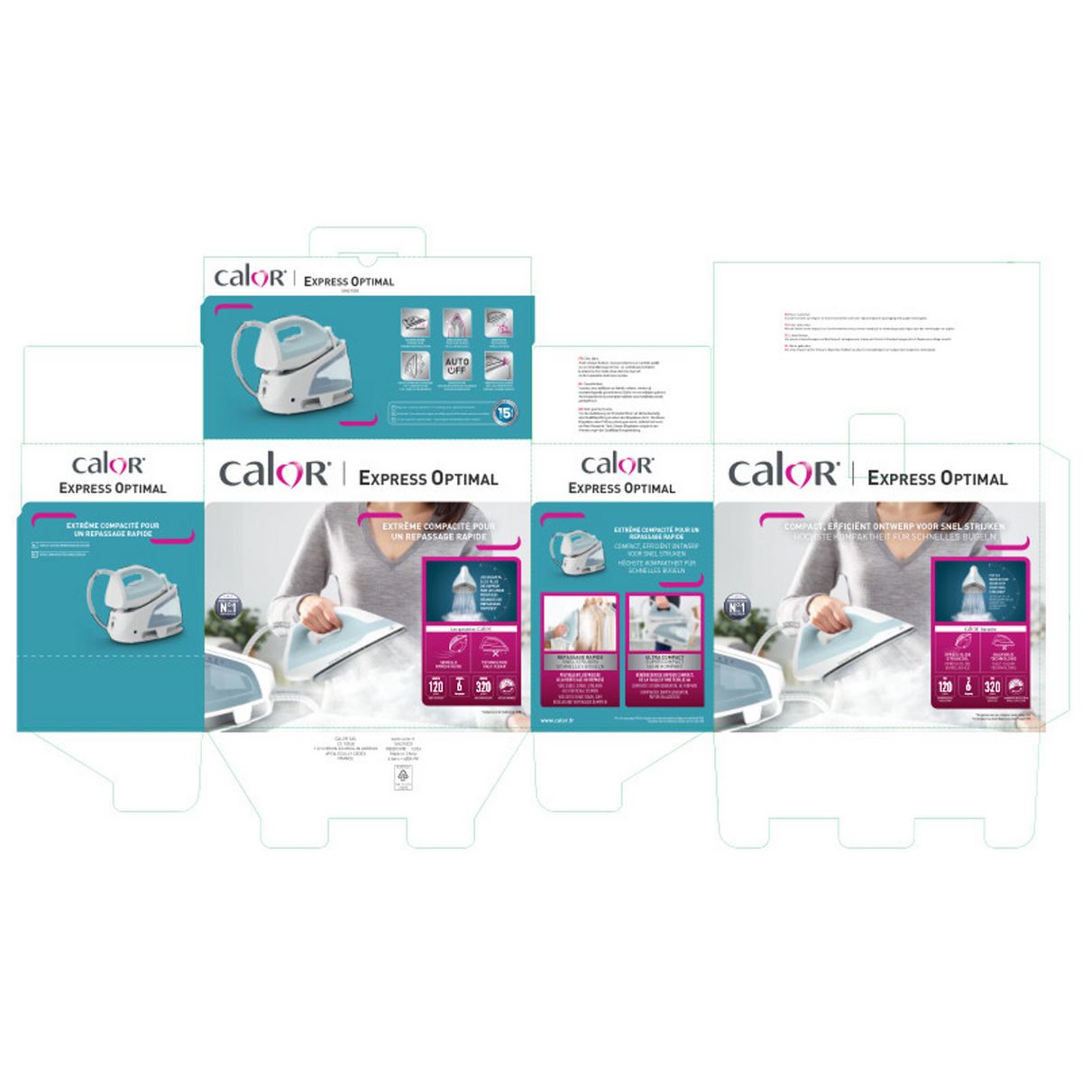 CALOR Centrale vapeur SV4210C0 - Bleu