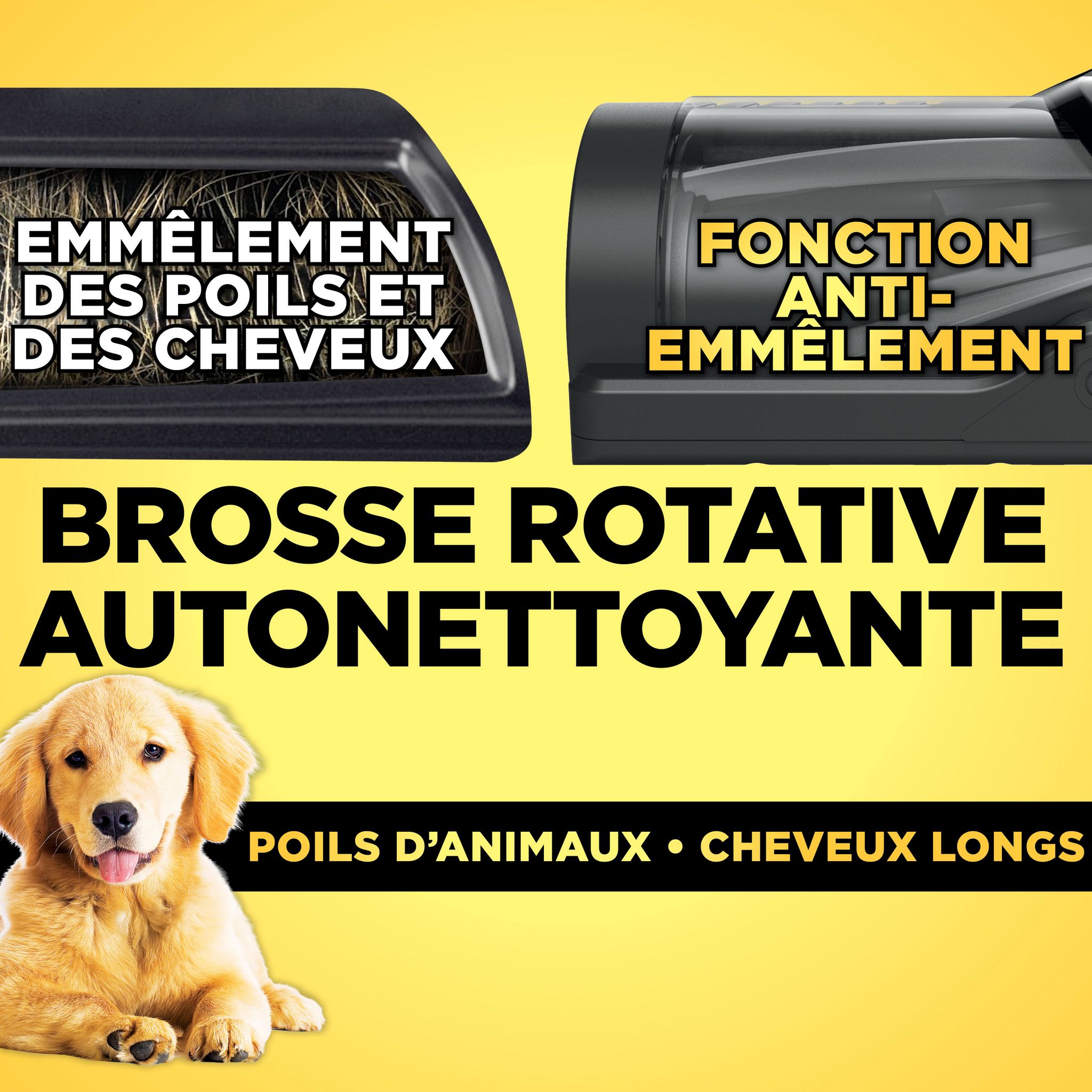 Voir la diapositive 14 : SHARK Aspirateur balai BU3521EU - Blanc