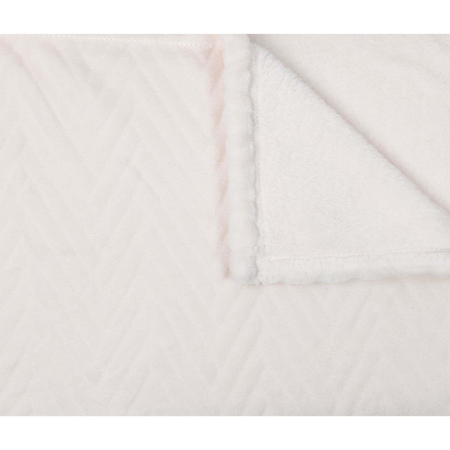 Voir la diapositive 2 : Plaid chevron en polyester