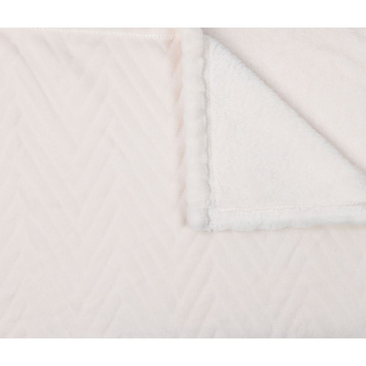 Plaid chevron en polyester