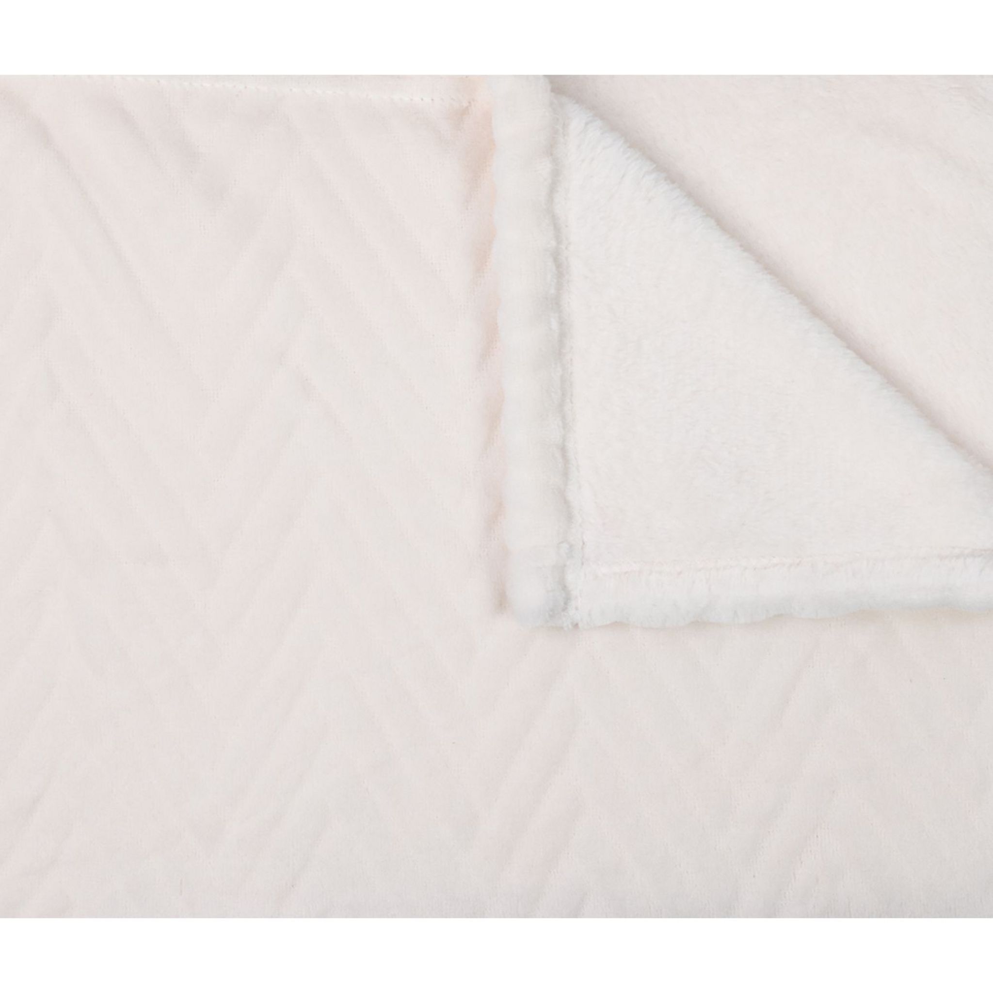 Voir la diapositive 2 : Plaid chevron en polyester