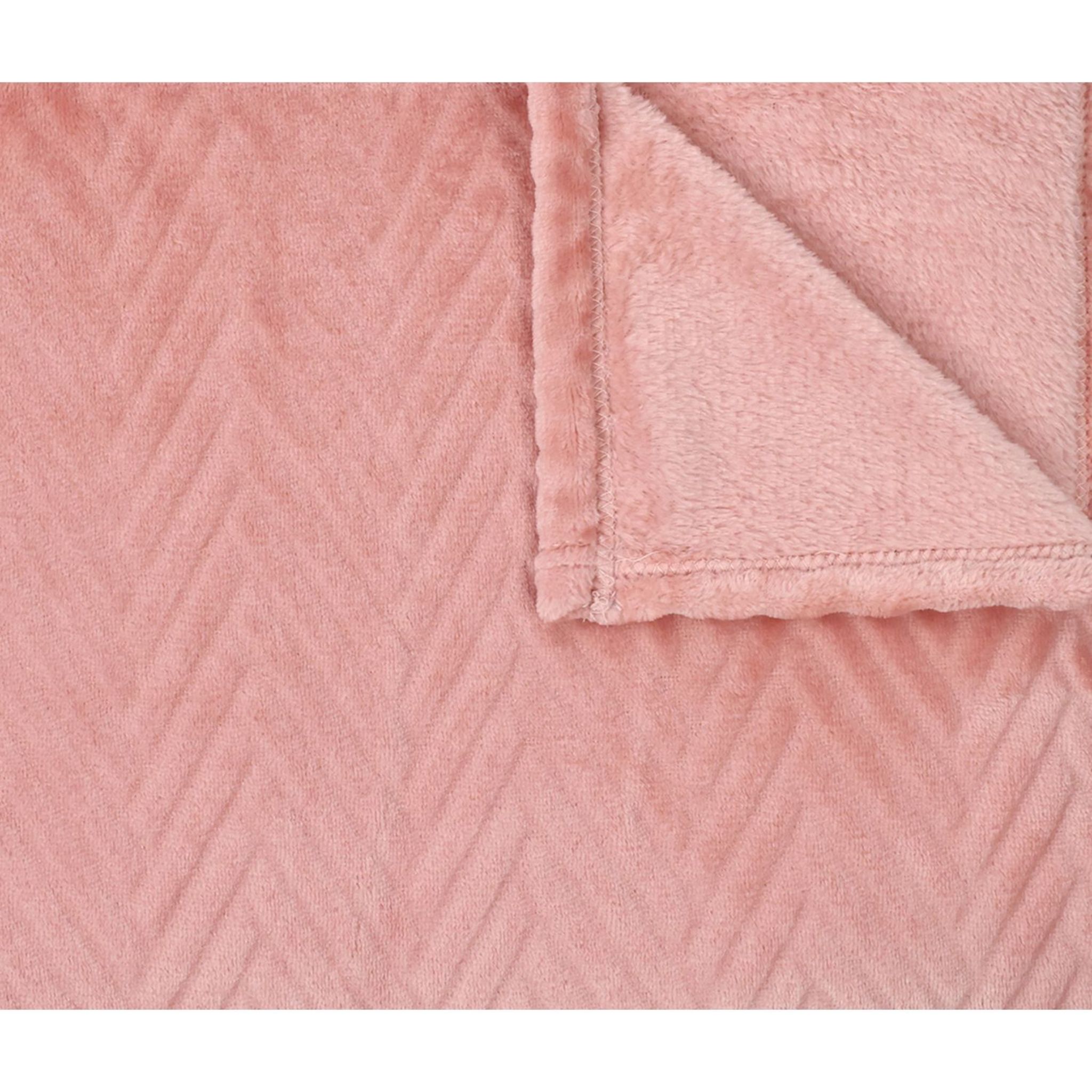 Voir la diapositive 2 : Plaid chevron en polyester