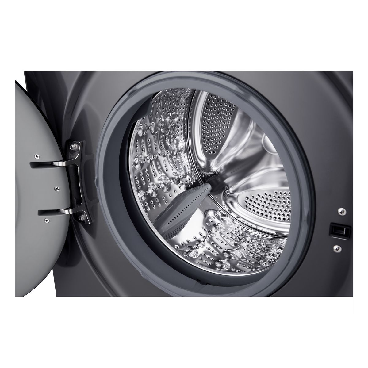 LG Lave linge hublot à induction F84B15MBS, 8 kg, 1400/min, A