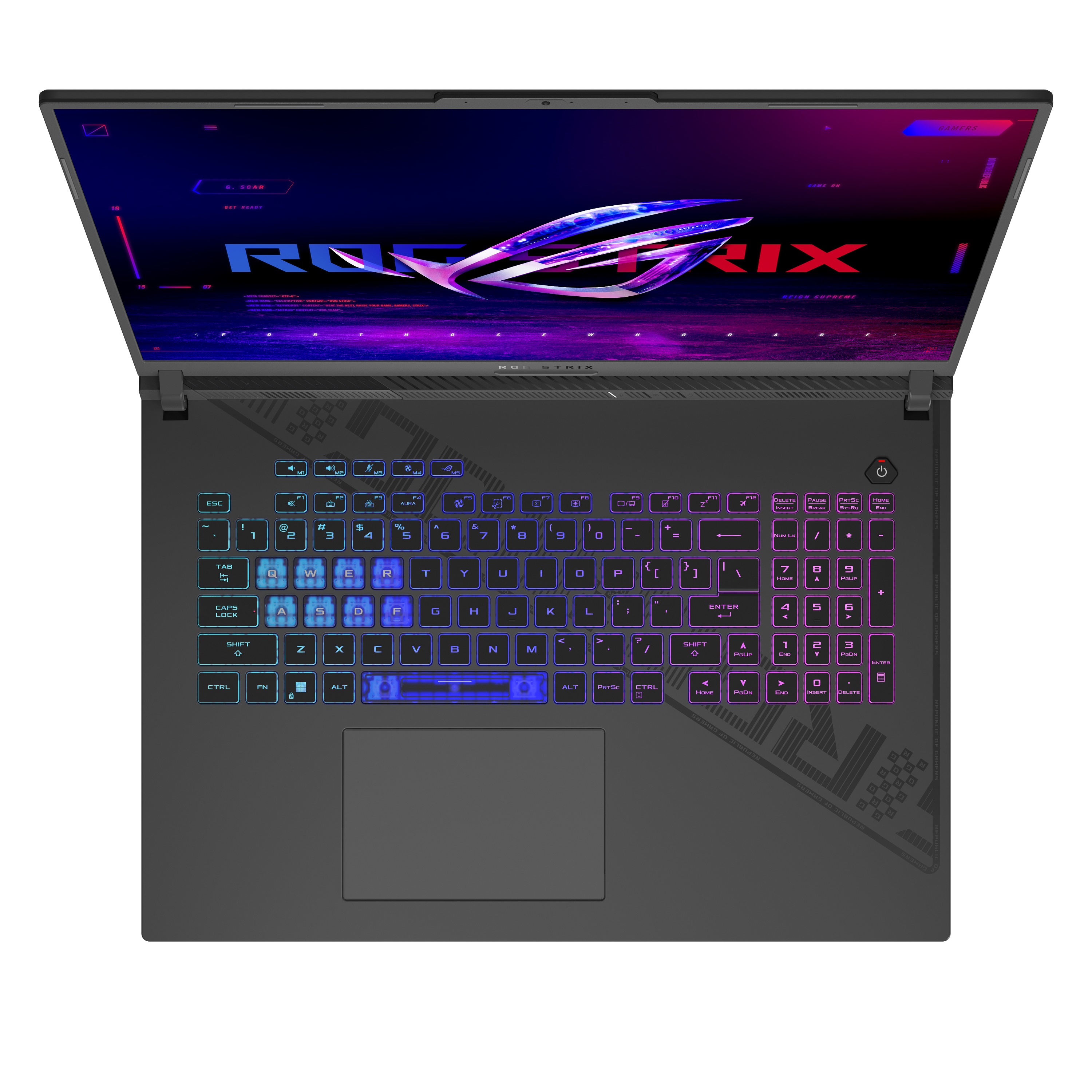 Voir la diapositive 4 : ASUS Ordinateur portable gaming STRIX G18 G814JV N5193W