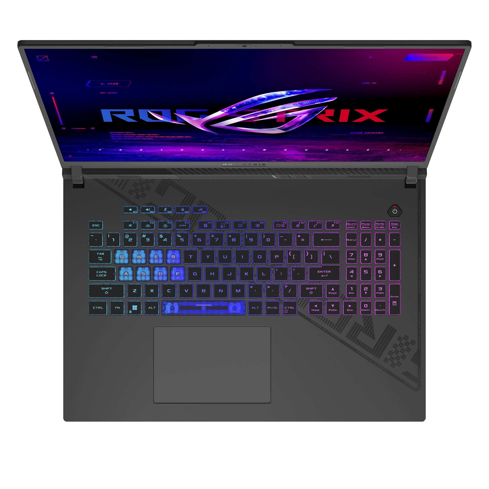 Voir la diapositive 4 : ASUS Ordinateur portable gaming STRIX G18 G814JV N5193W