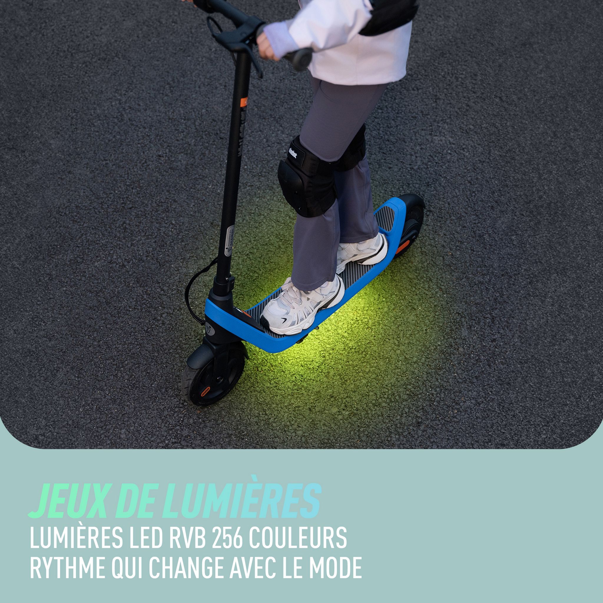Voir la diapositive 4 : NINEBOT Trottinette électrique Segway C2 Lite - Bleu