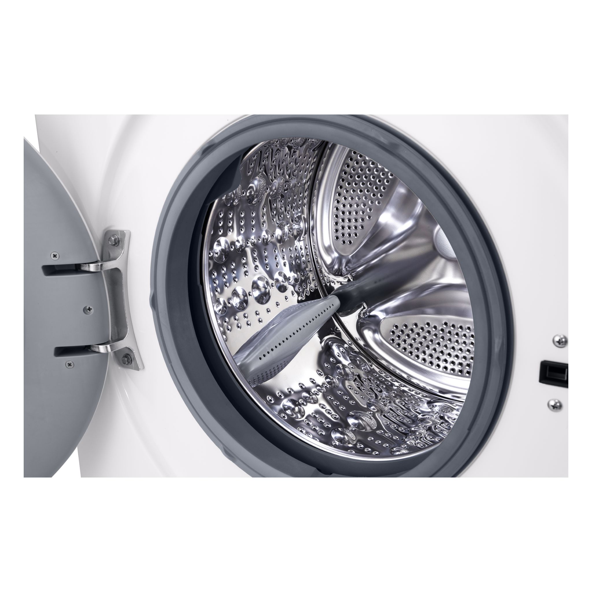 Voir la diapositive 6 : LG Lave linge hublot à induction F84B15WHS, 8 kg, 1400 T/min, A