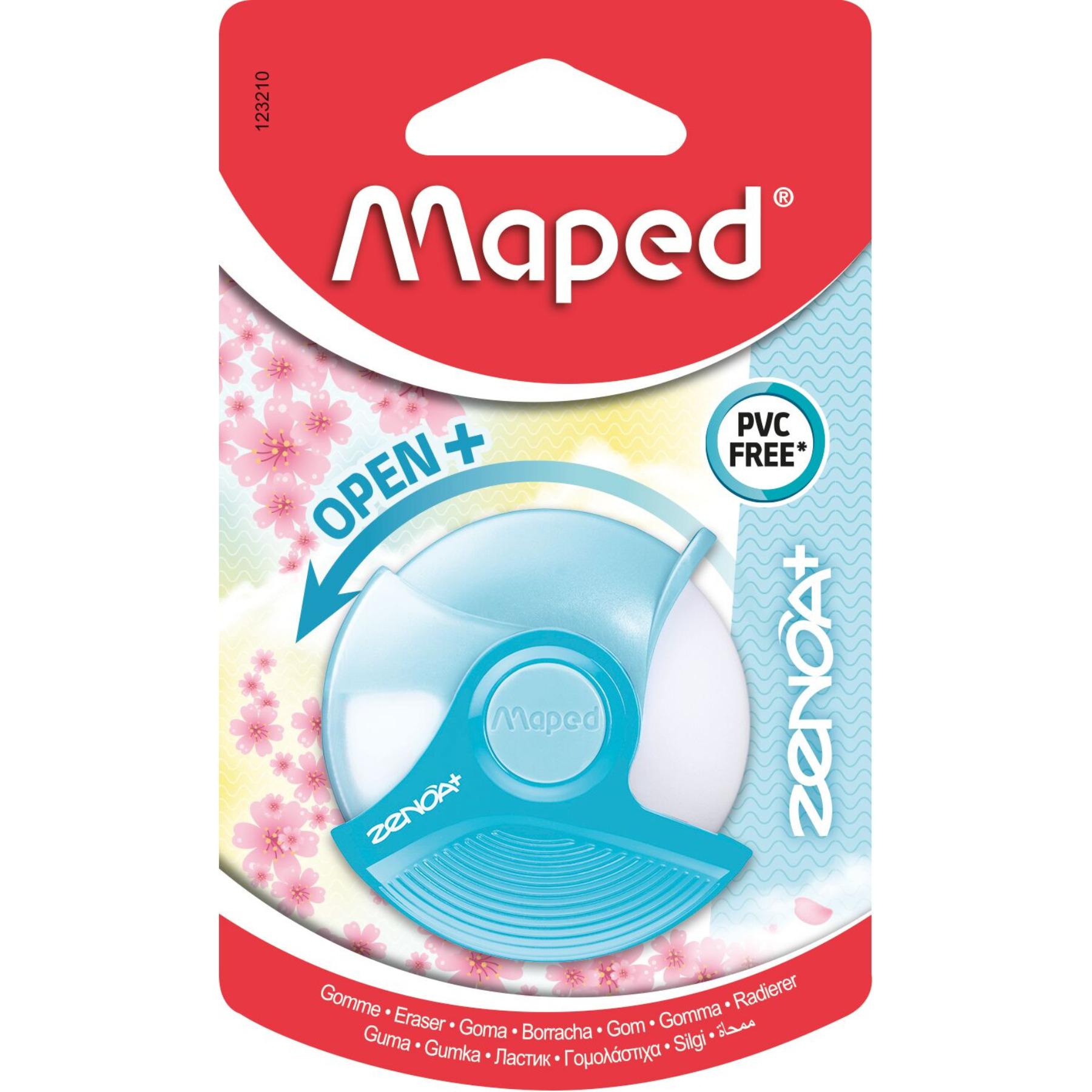 MAPED Gomme ronde avec étui de protection Zenoa +