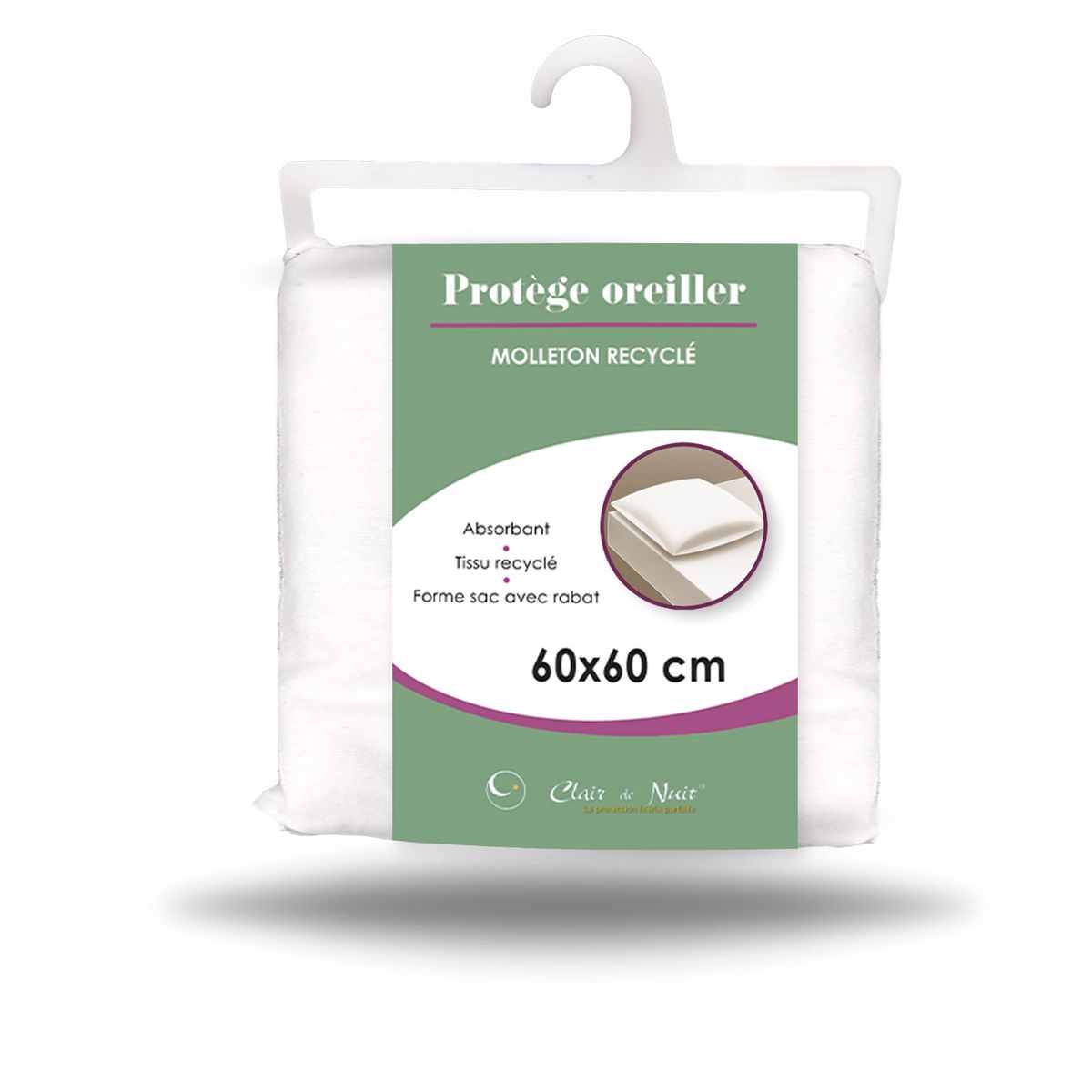 Protège oreiller absorbant Classique 140g/m²