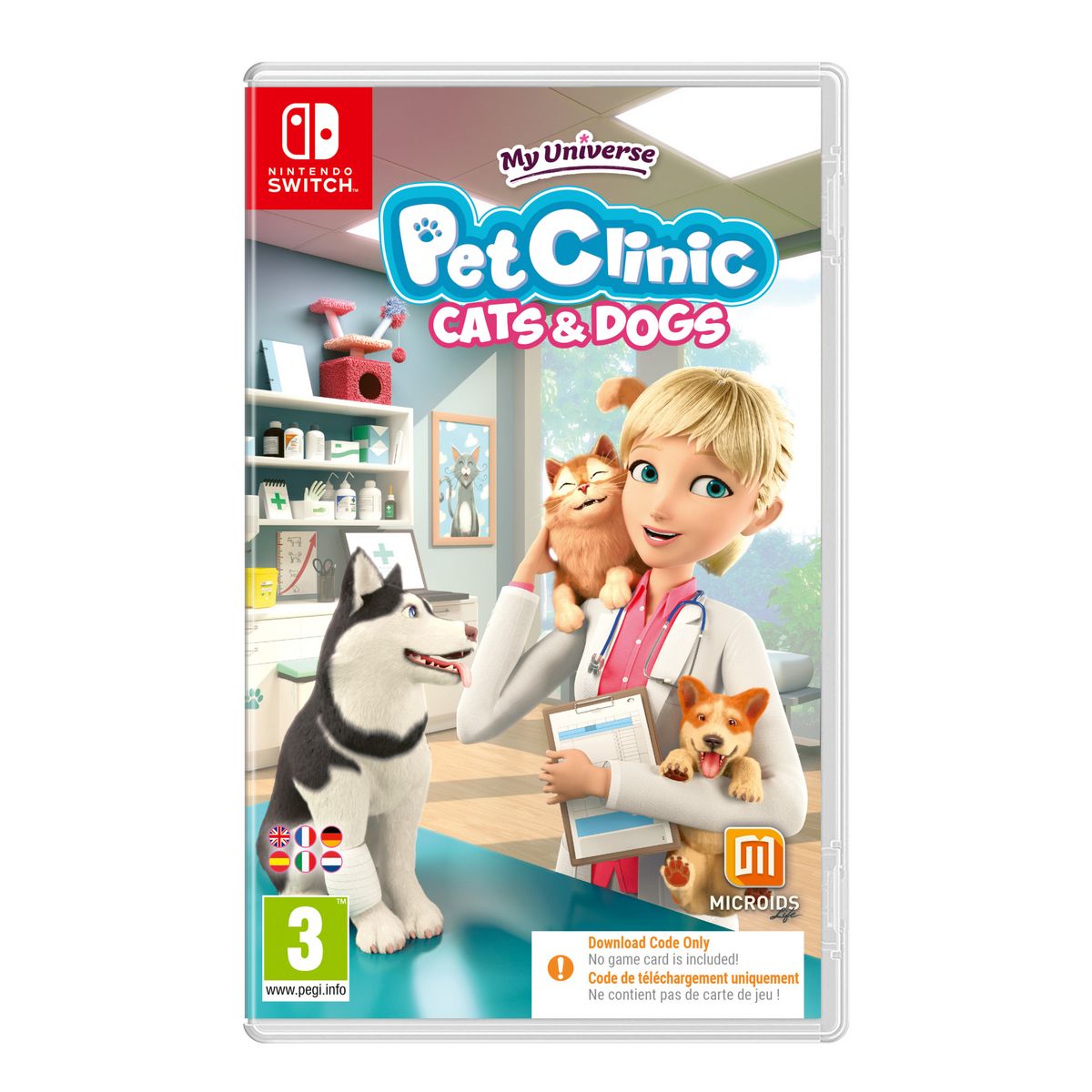 Pet Clinic Cats and Dogs Nintendo Switch - Code de Téléchargement