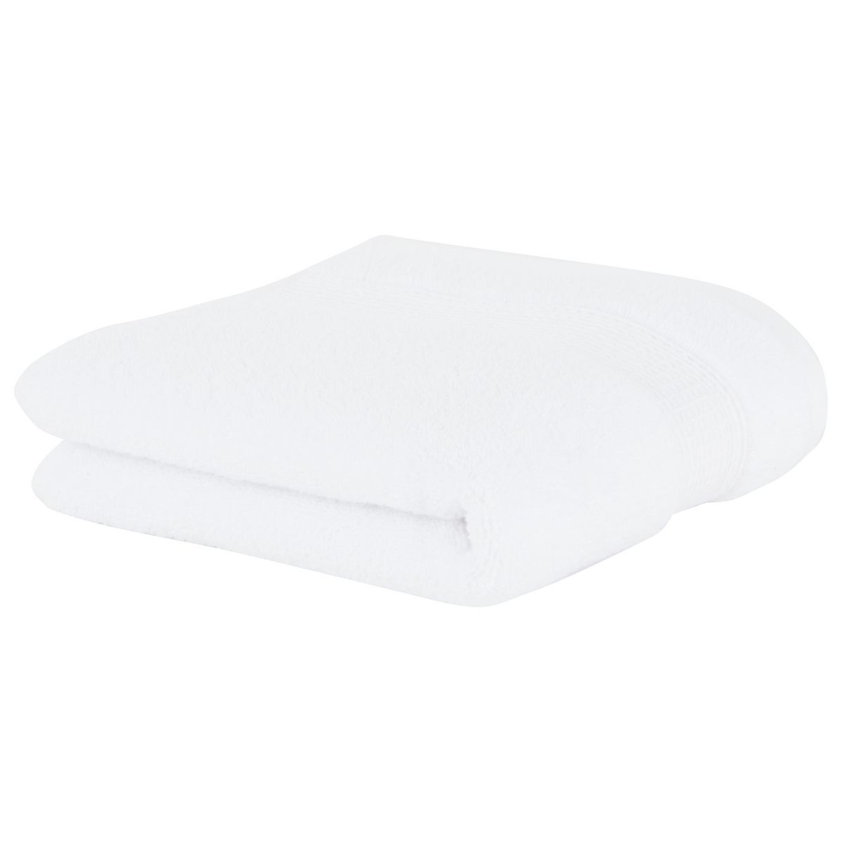 ACTUEL Drap de bain uni en en coton tissé 550g/m²