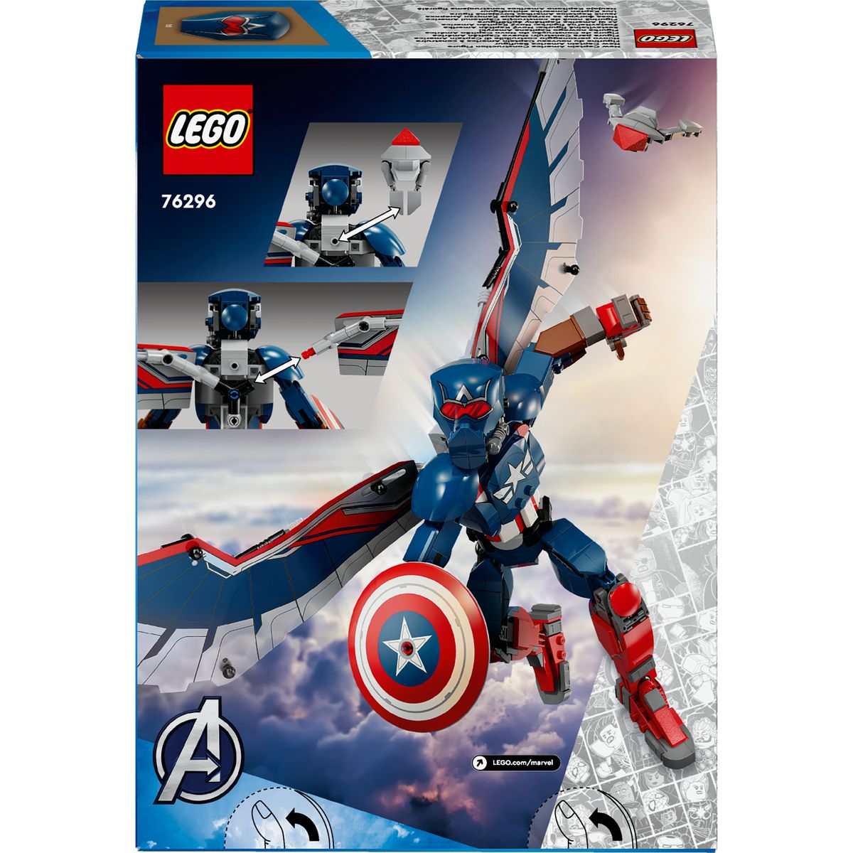 LEGO Disney Marvel 76296 - Nouveau Captain America