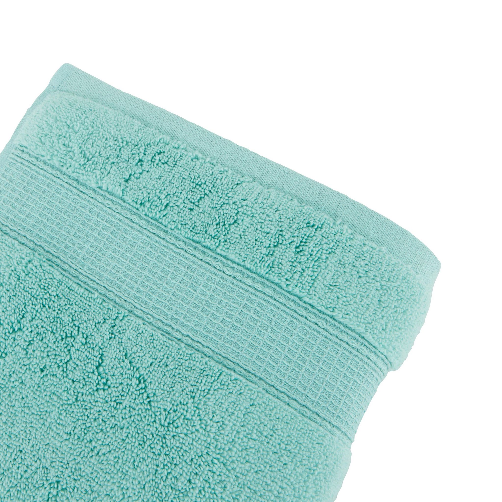 Voir la diapositive 2 : ACTUEL Drap de bain uni en en coton tissé 550g/m²