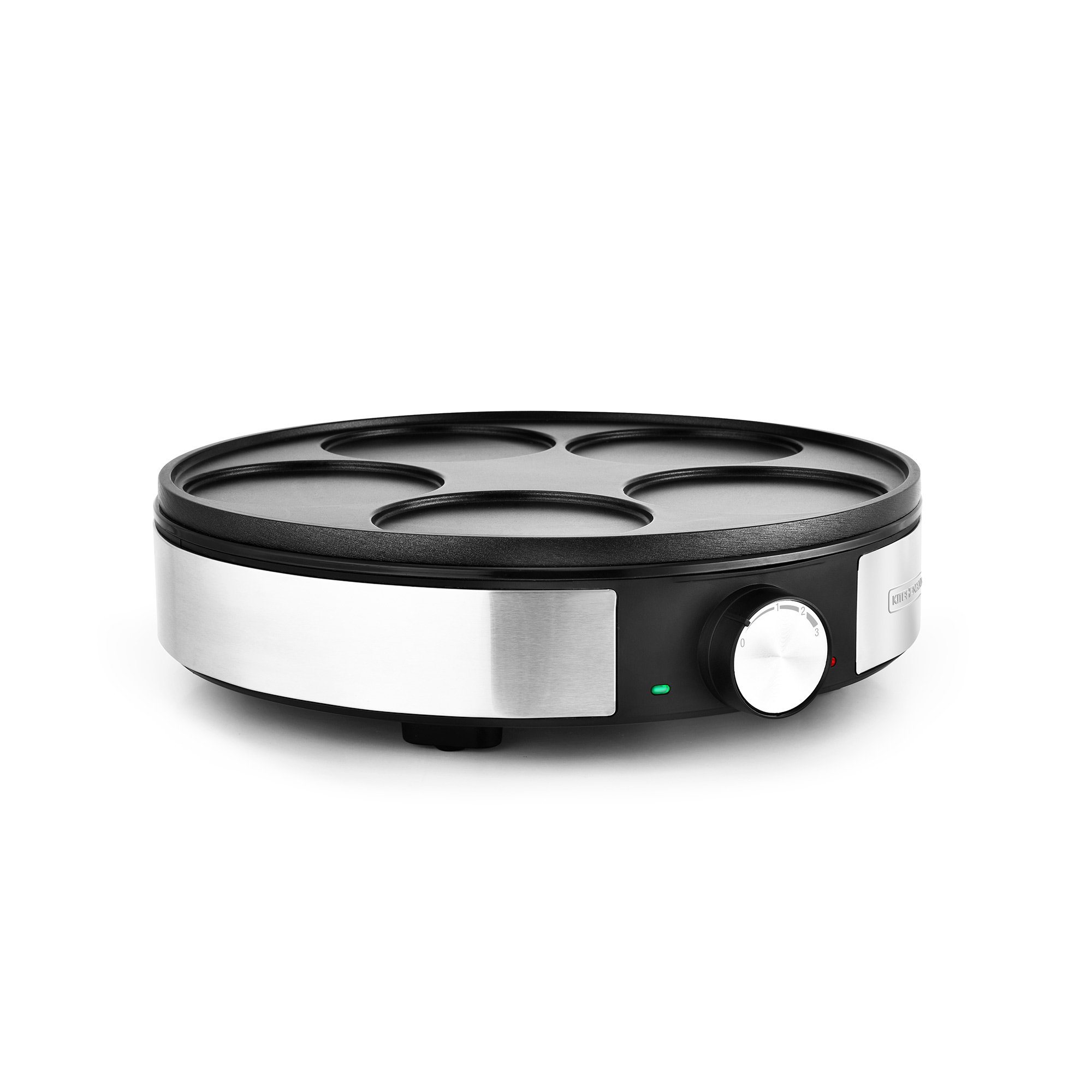 Voir la diapositive 4 : KITCHENCOOK Crêpière électrique MINICREPE NX - Silver