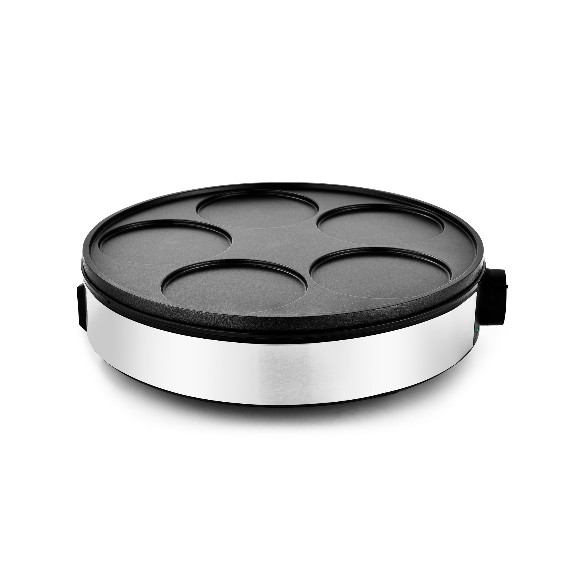 Voir la diapositive 5 : KITCHENCOOK Crêpière électrique MINICREPE NX - Silver