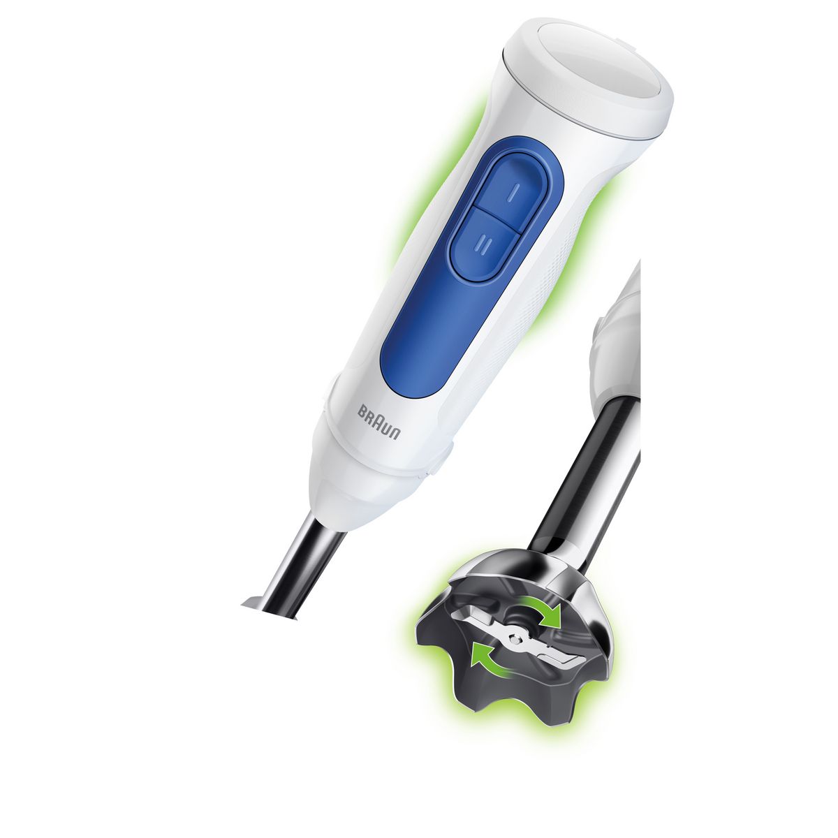 BRAUN Mixeur plongeant MQ30202MWH - Blanc