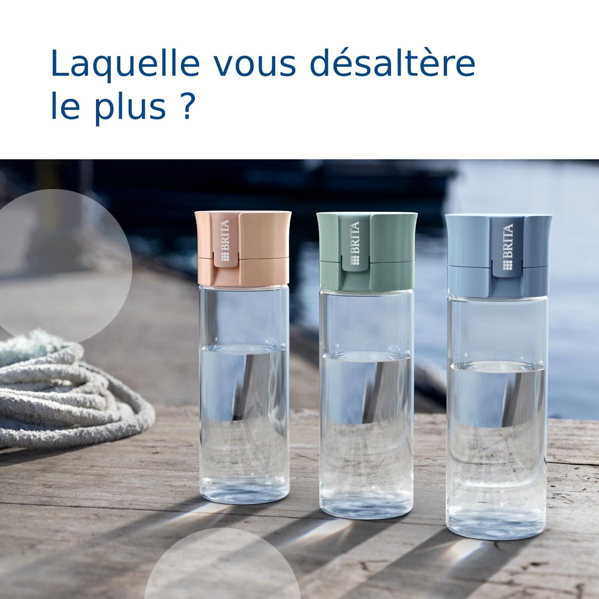 Voir la diapositive 5 : BRITA Gourde filtrante brita avec 2 MicroDisc