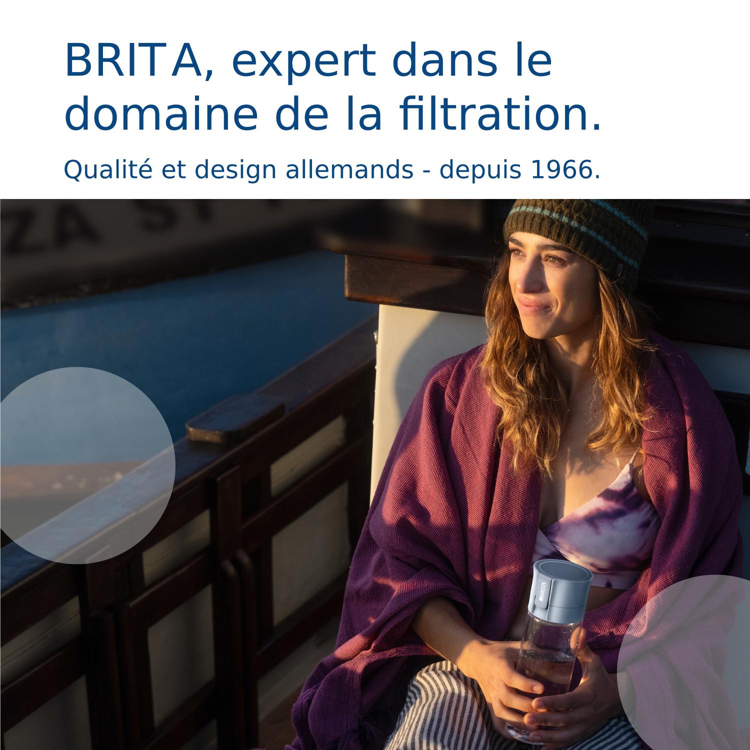 Voir la diapositive 6 : BRITA Gourde filtrante brita avec 2 MicroDisc