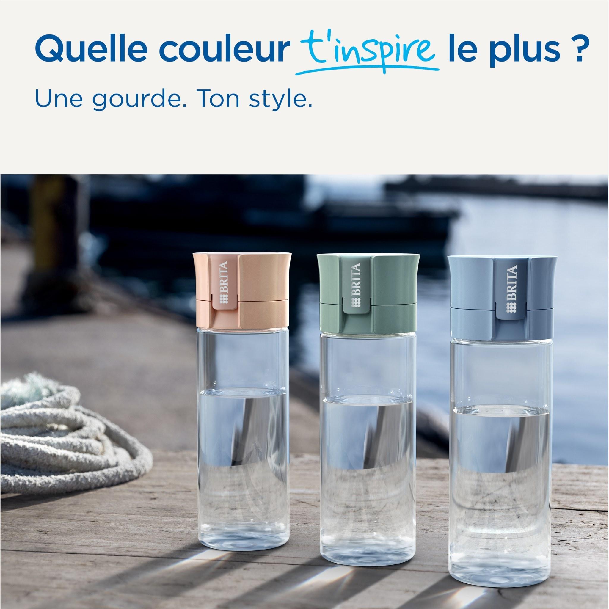 Voir la diapositive 7 : BRITA Gourde filtrante brita avec 2 MicroDisc