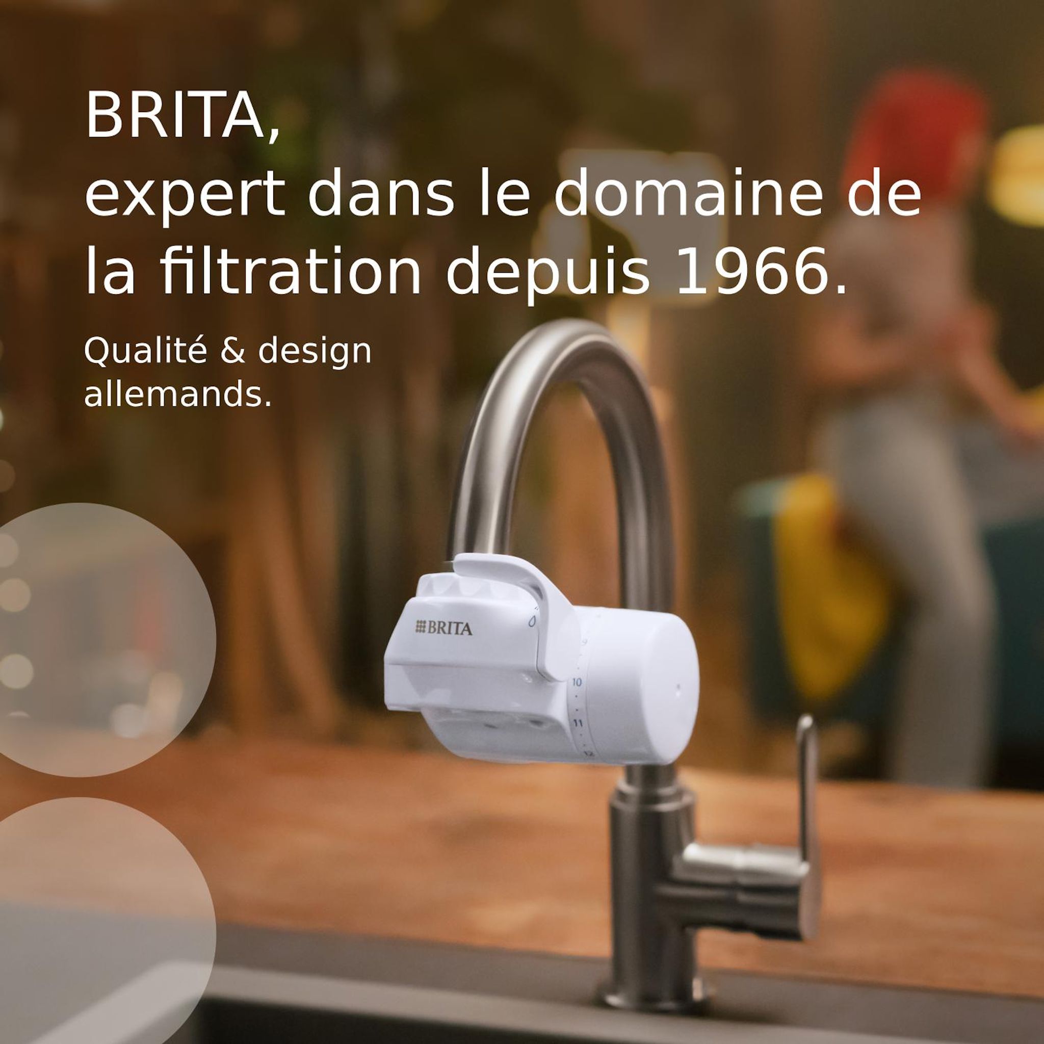 Voir la diapositive 8 : BRITA Système de filtration sur robinet