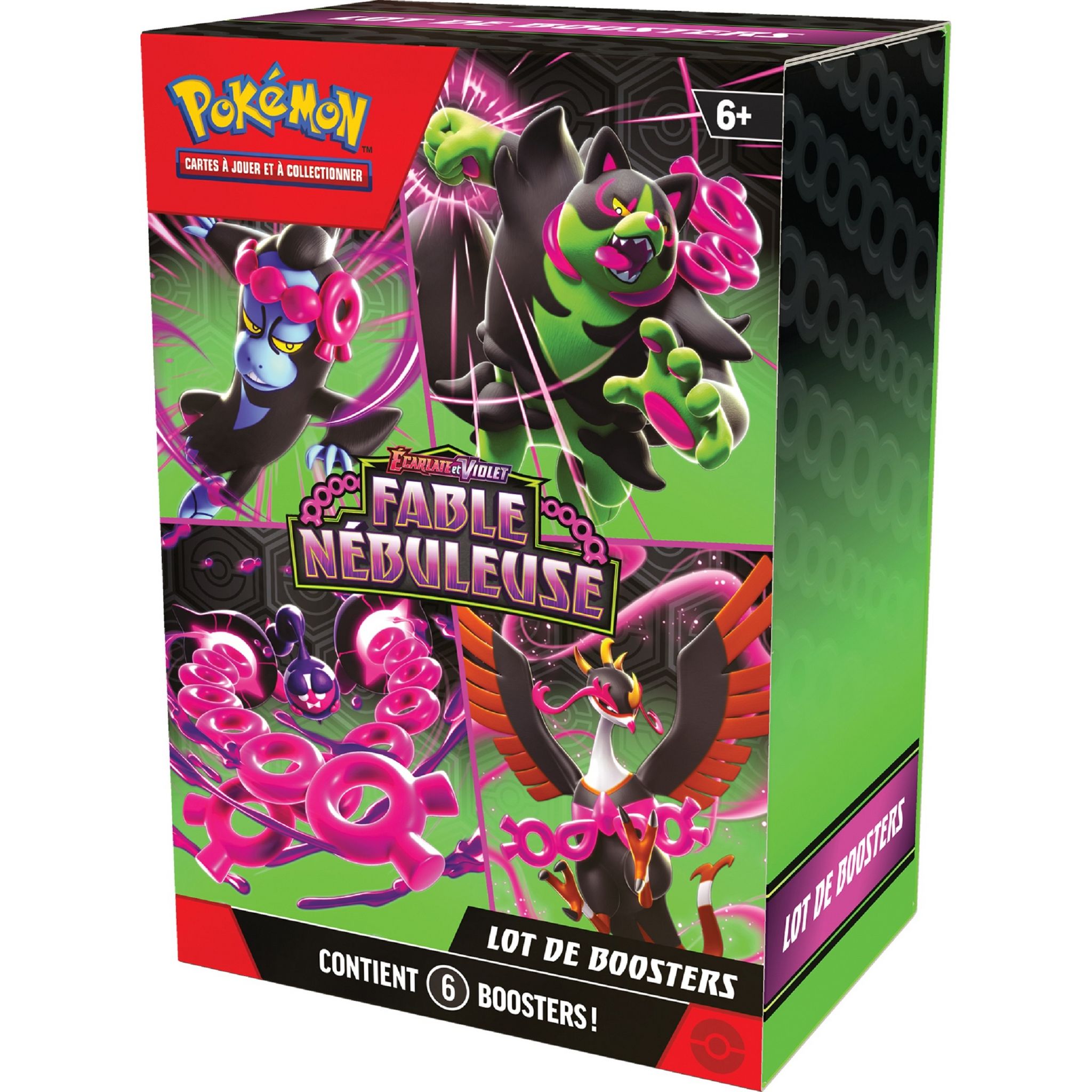 Voir la diapositive 2 : POKEMON Coffret Bundle Booster EV06.5 Fable Nébuleuse Pokémon
