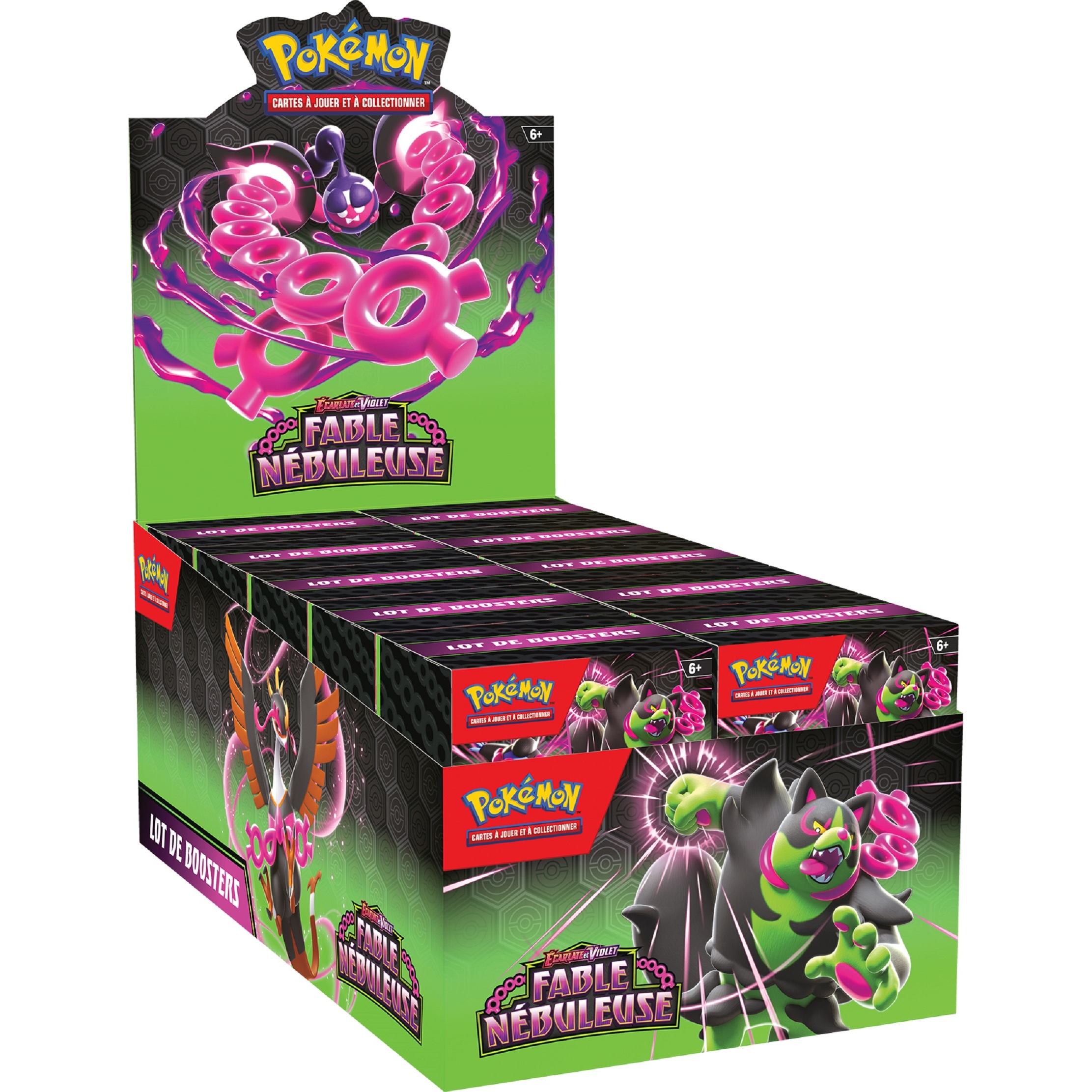 Voir la diapositive 4 : POKEMON Coffret Bundle Booster EV06.5 Fable Nébuleuse Pokémon