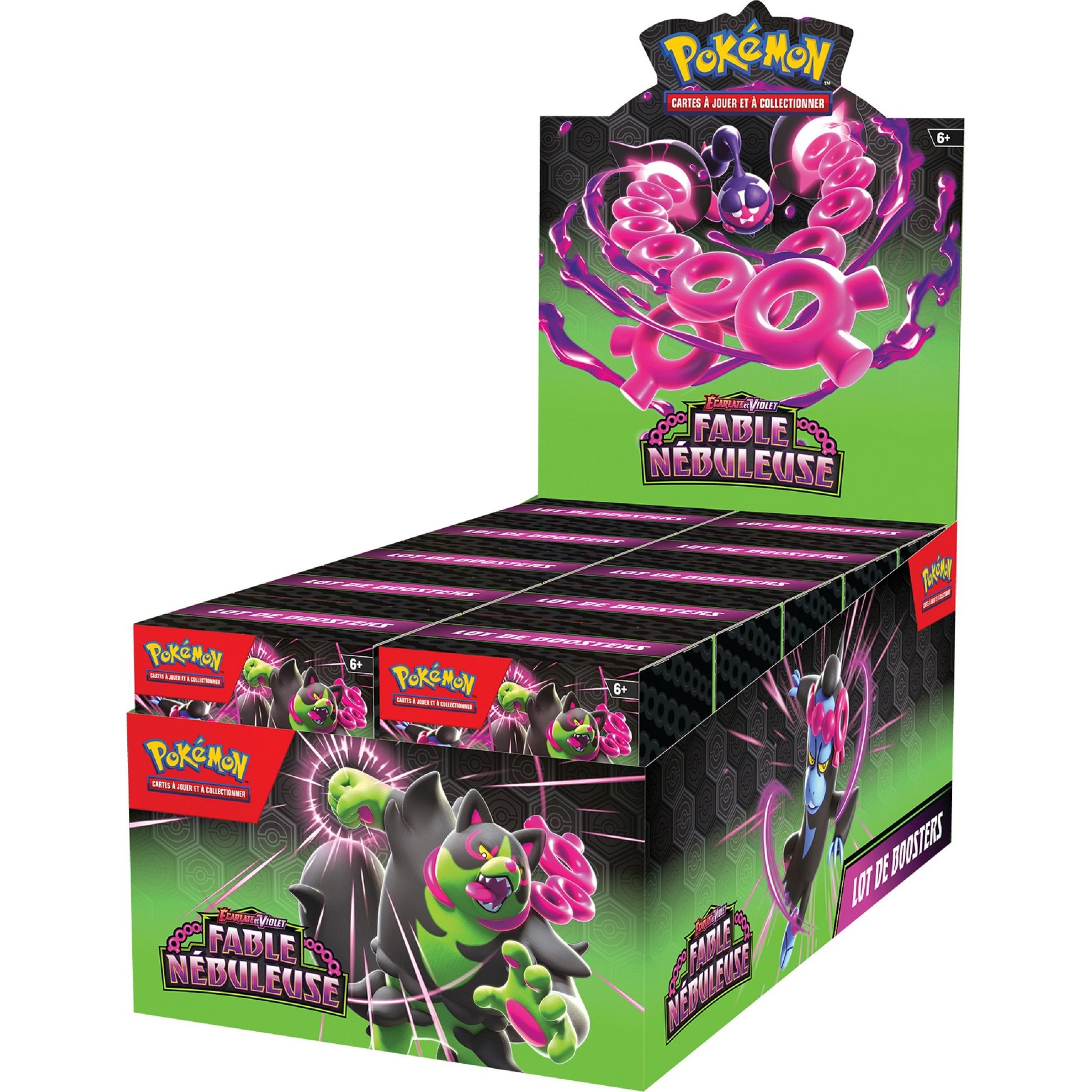 Voir la diapositive 5 : POKEMON Coffret Bundle Booster EV06.5 Fable Nébuleuse Pokémon
