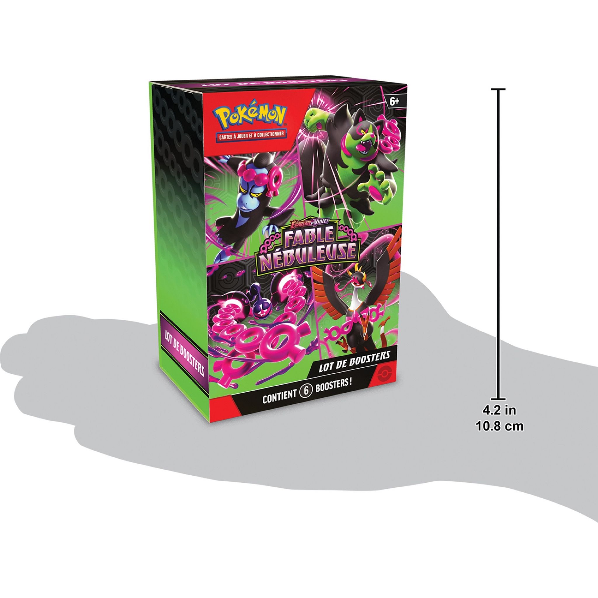 Voir la diapositive 6 : POKEMON Coffret Bundle Booster EV06.5 Fable Nébuleuse Pokémon