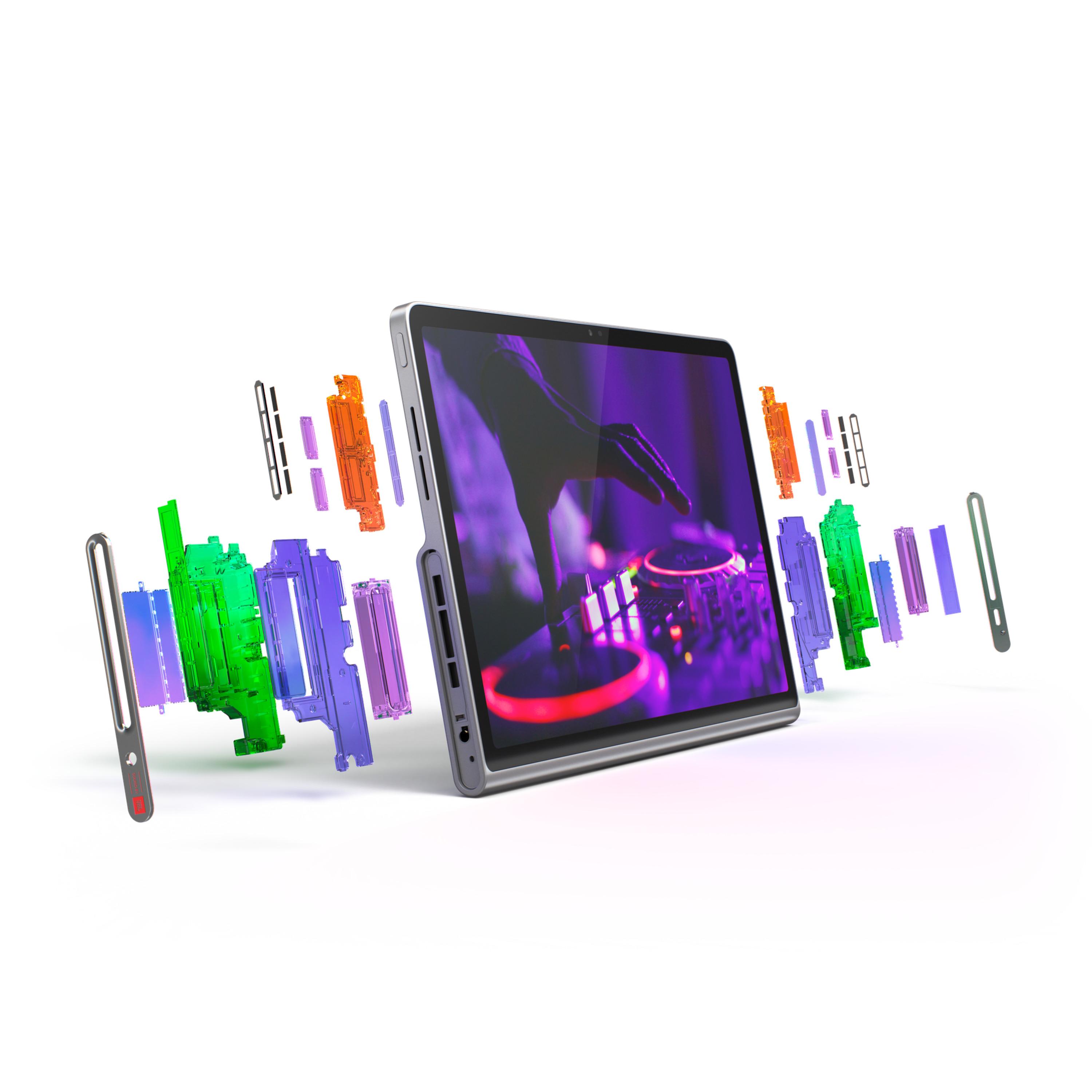 Voir la diapositive 2 : LENOVO Tablette tactile Tab Plus 11,5" 128 Go - Gris
