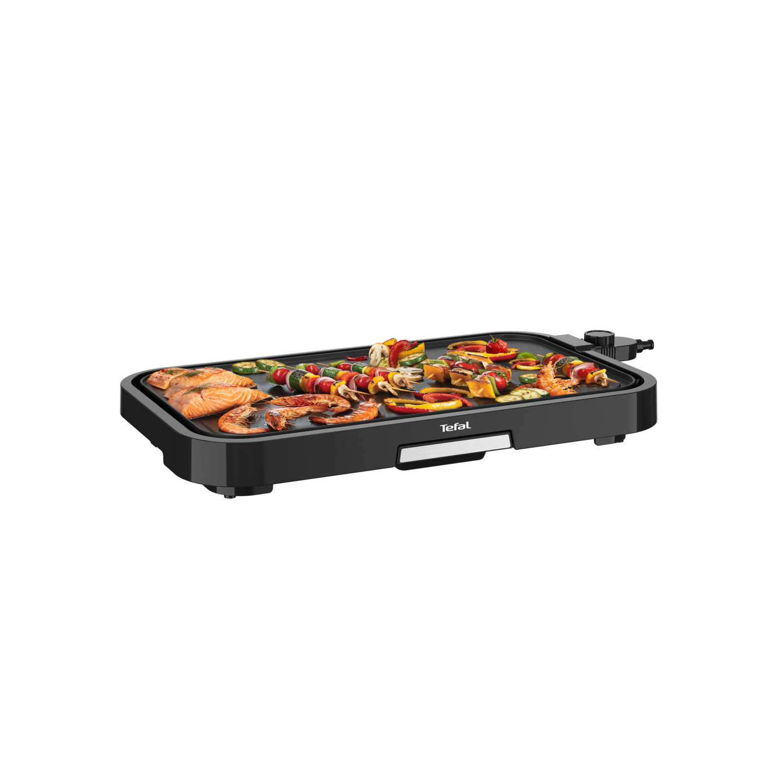 Voir la diapositive 8 : TEFAL Plancha électrique CB631810 - Noir
