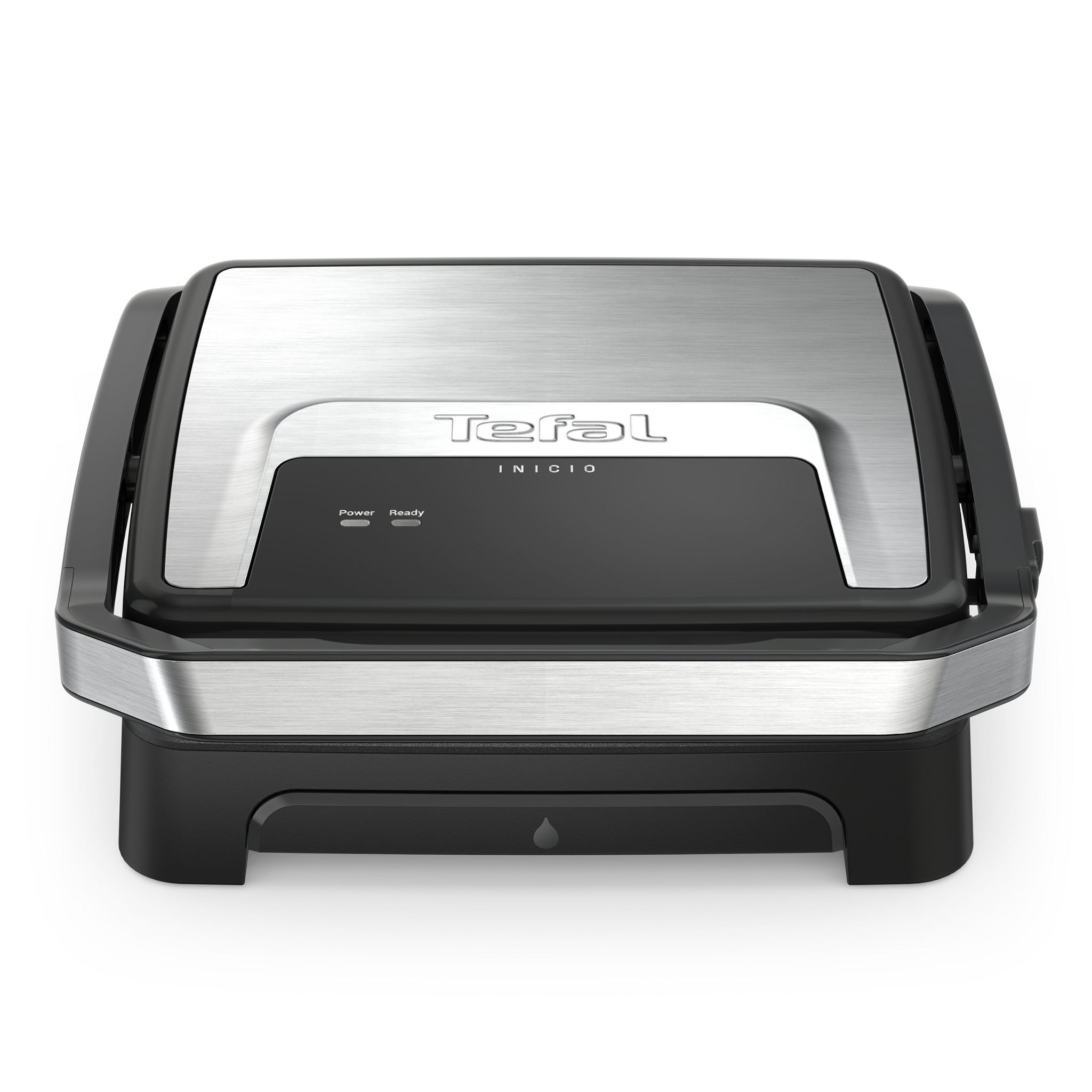 Voir la diapositive 2 : TEFAL Appareil à panini et gril GC271D10 - Inox